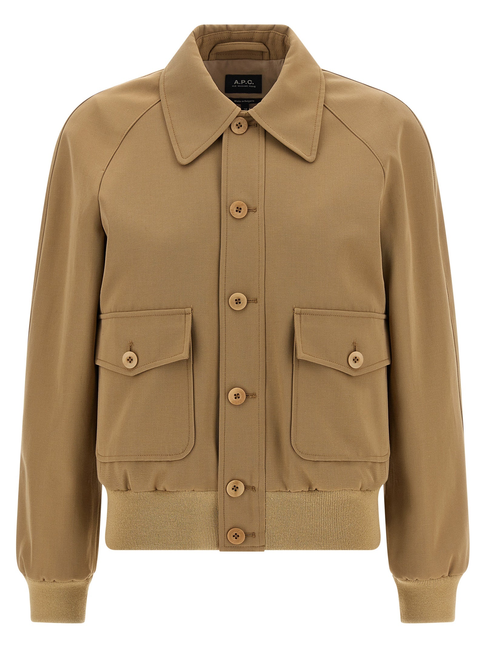 A.p.c. Cotton And Wool Jacket