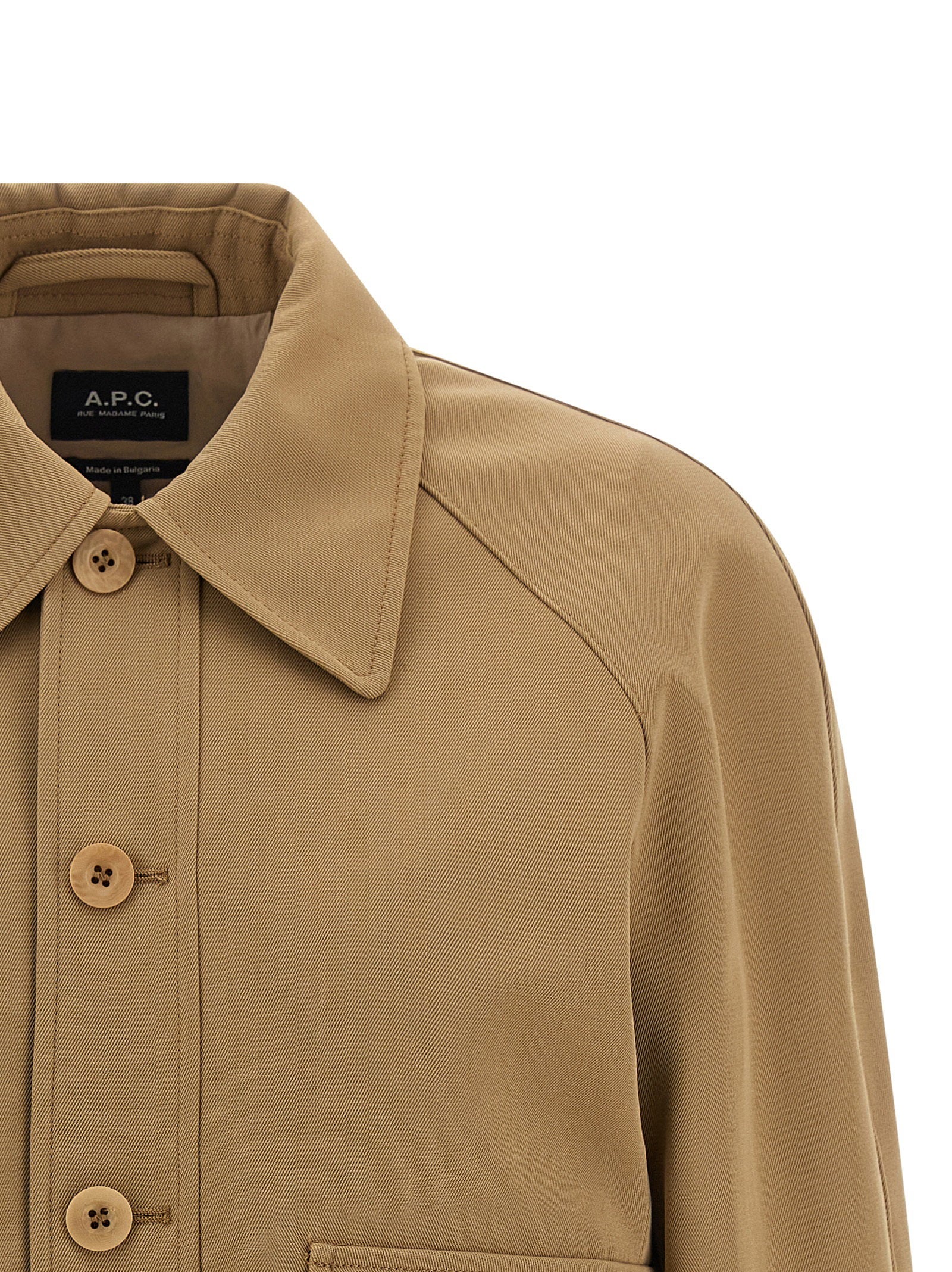 A.p.c. Cotton And Wool Jacket