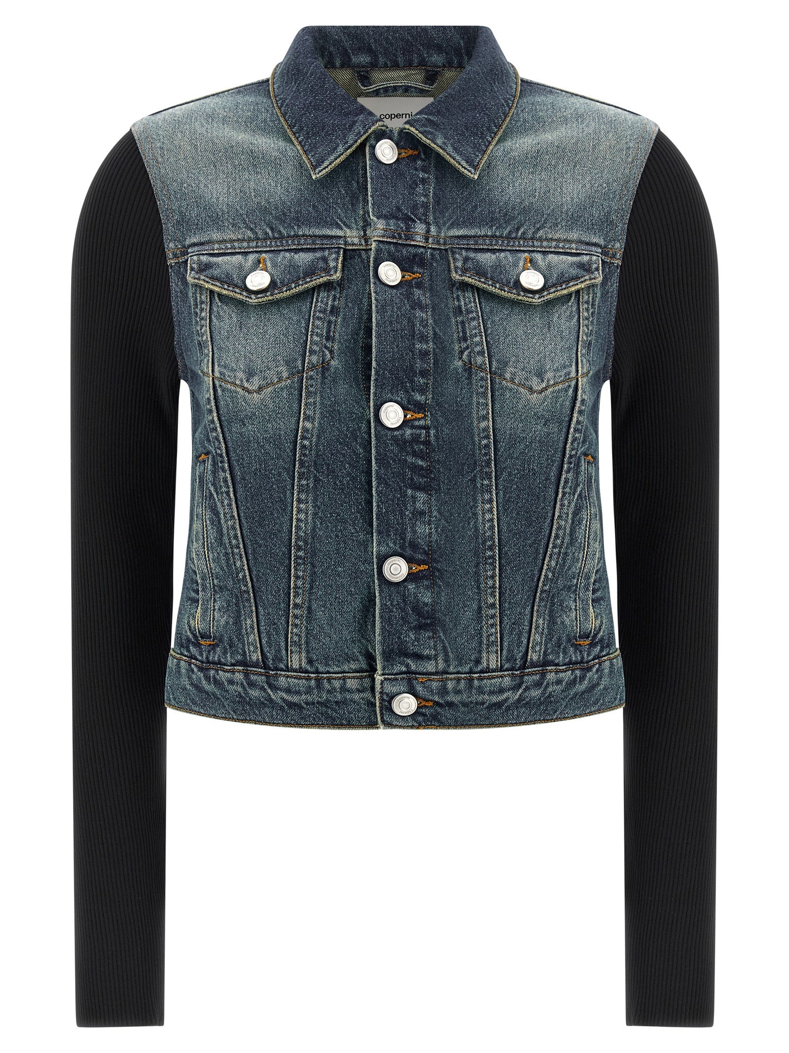 Coperni Hybrid Rib Denim Jacket