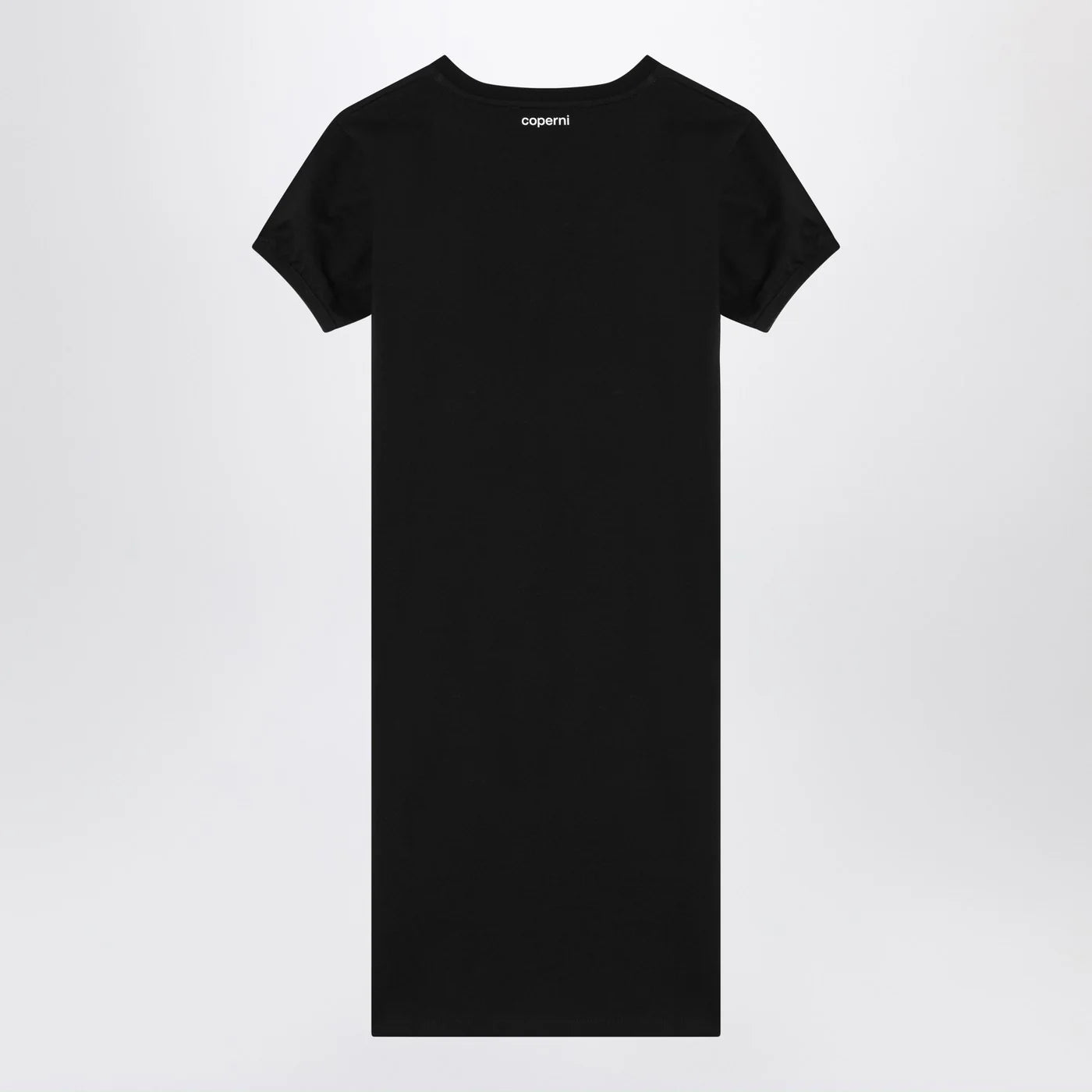 Coperni Black mini dress with heart