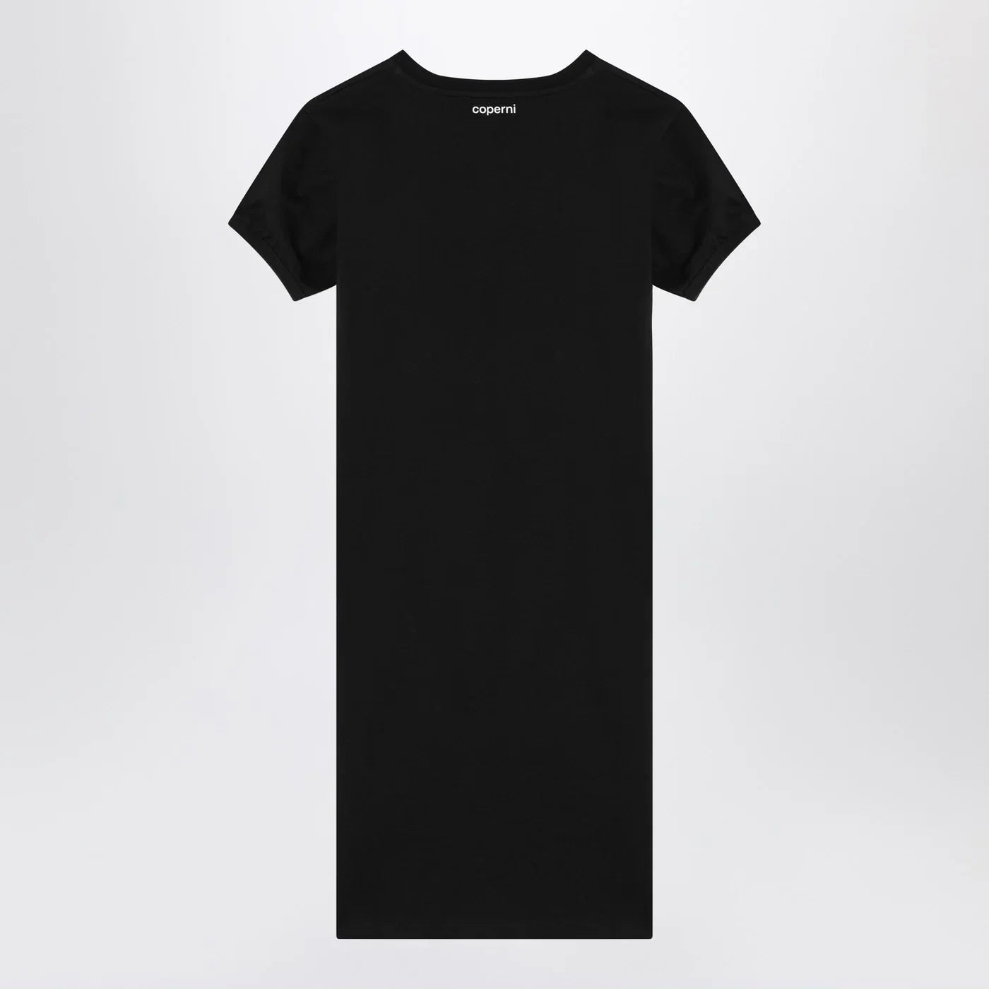Coperni Black mini dress with heart