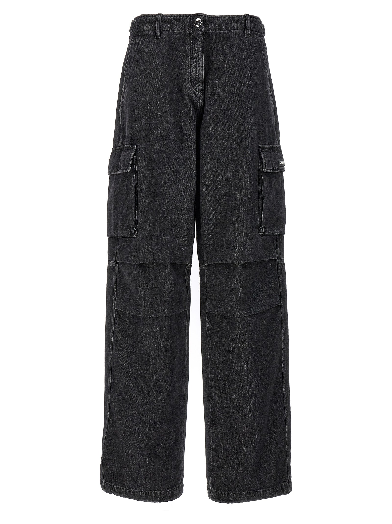 Coperni Denim Wide Leg Cargo Jeans