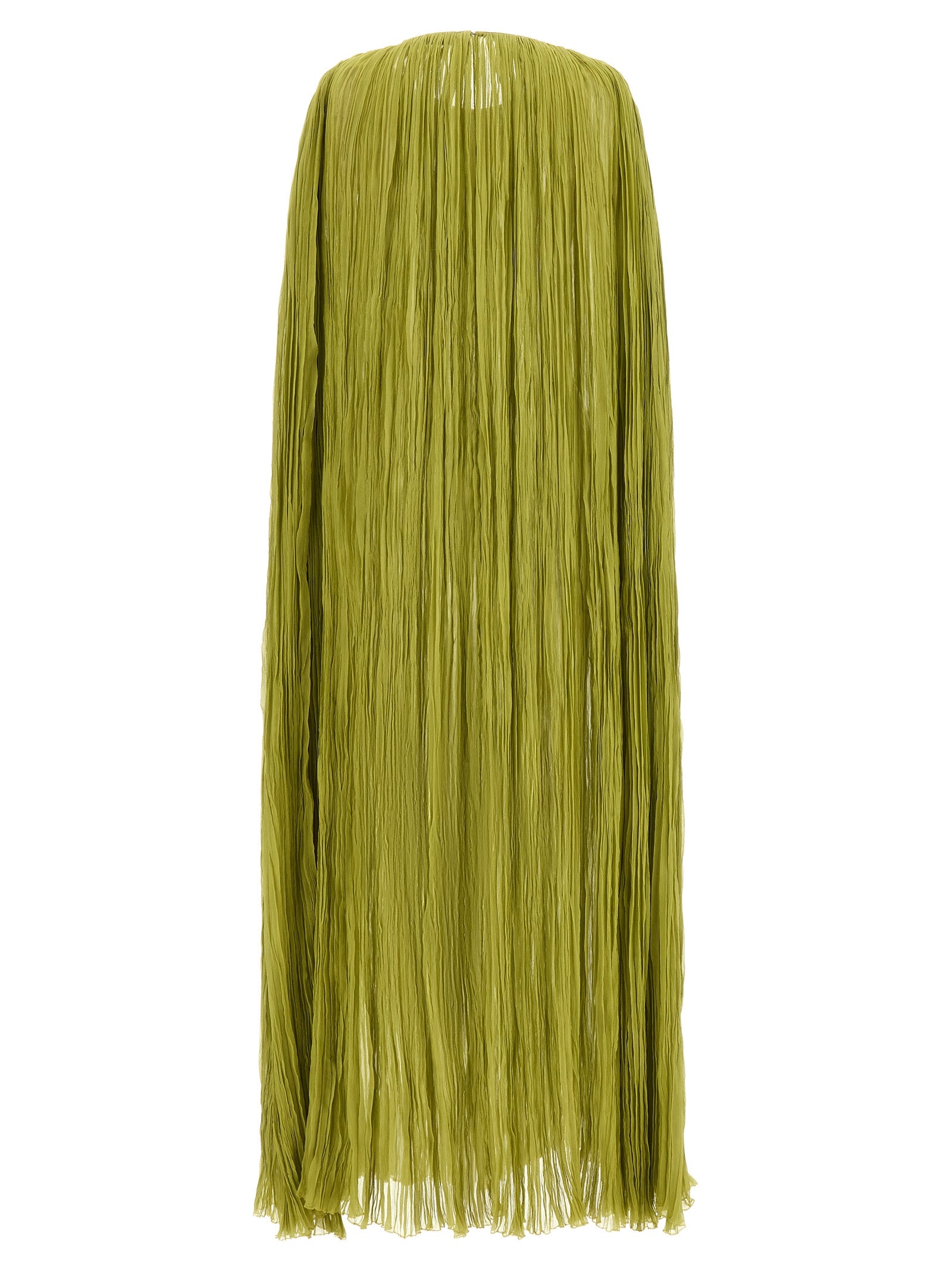 Federica Bonifaci The Pleated Dress Cape Dress