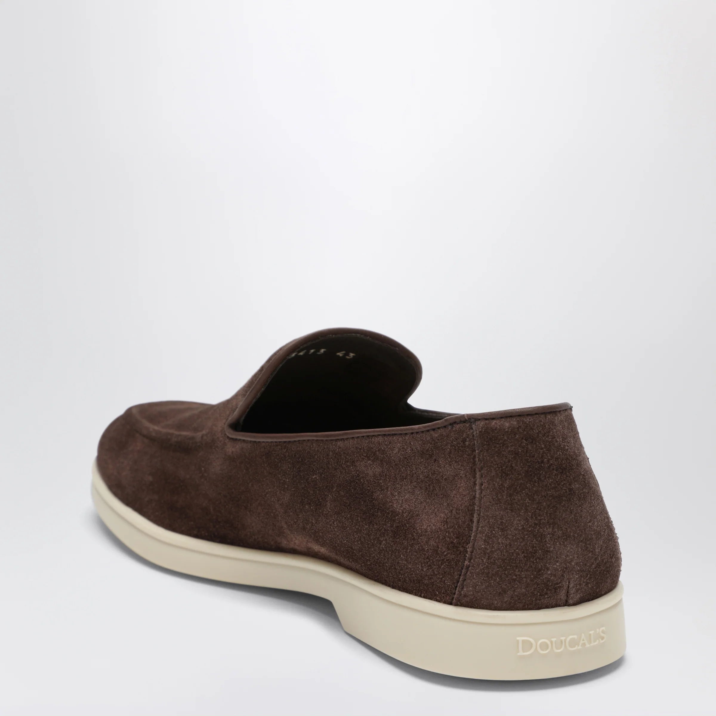 Doucal's Brown suede loafers