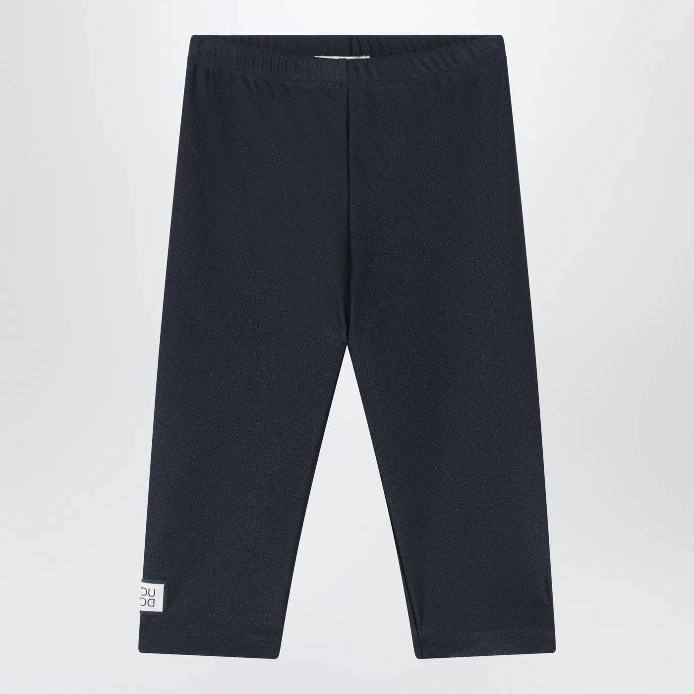 Douuod Black shiny nylon-blend leggings