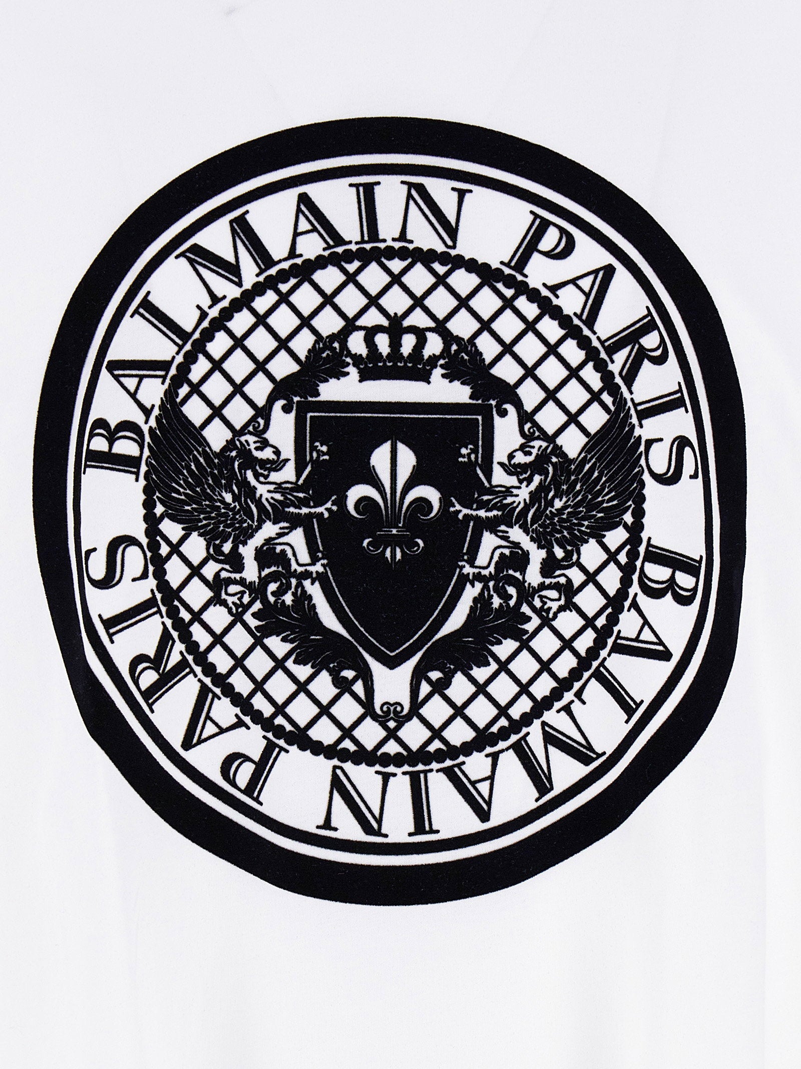 Balmain Velvet Logo T-shirt