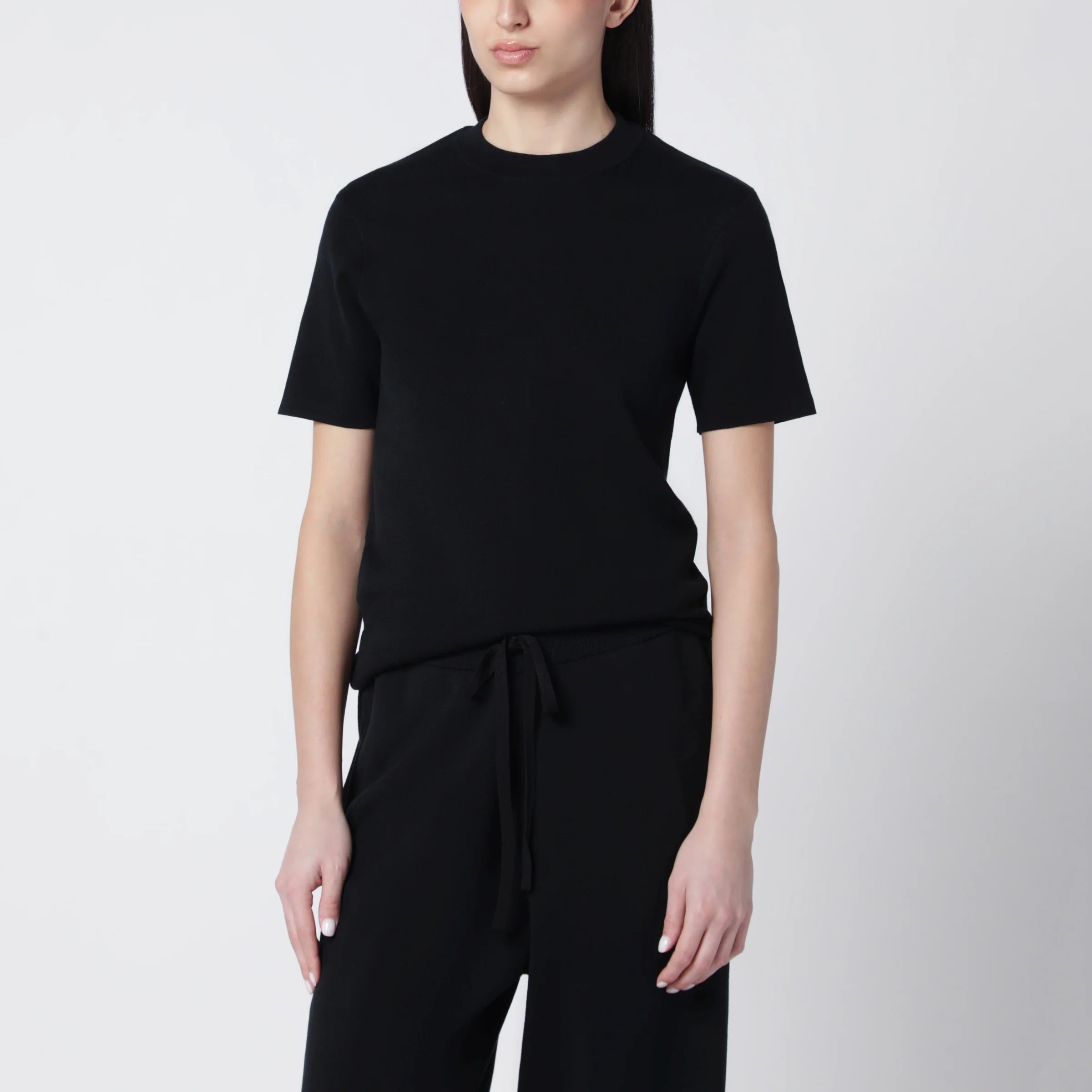 Entire Studios Black Cotton T-Shirt