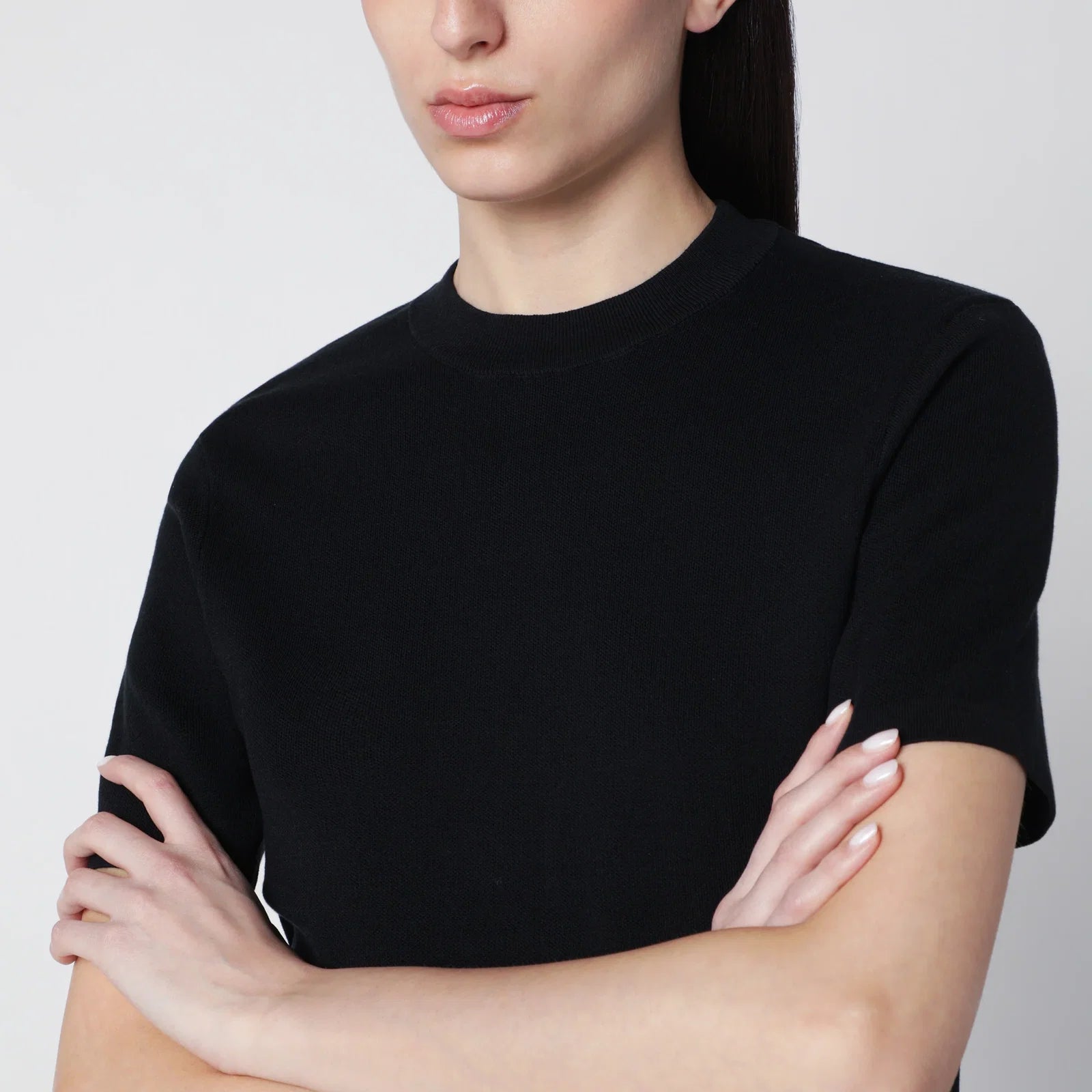 Entire Studios Black Cotton T-Shirt