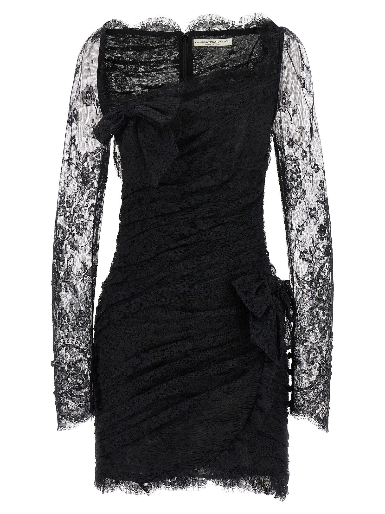 Alessandra Rich Draped Dress.