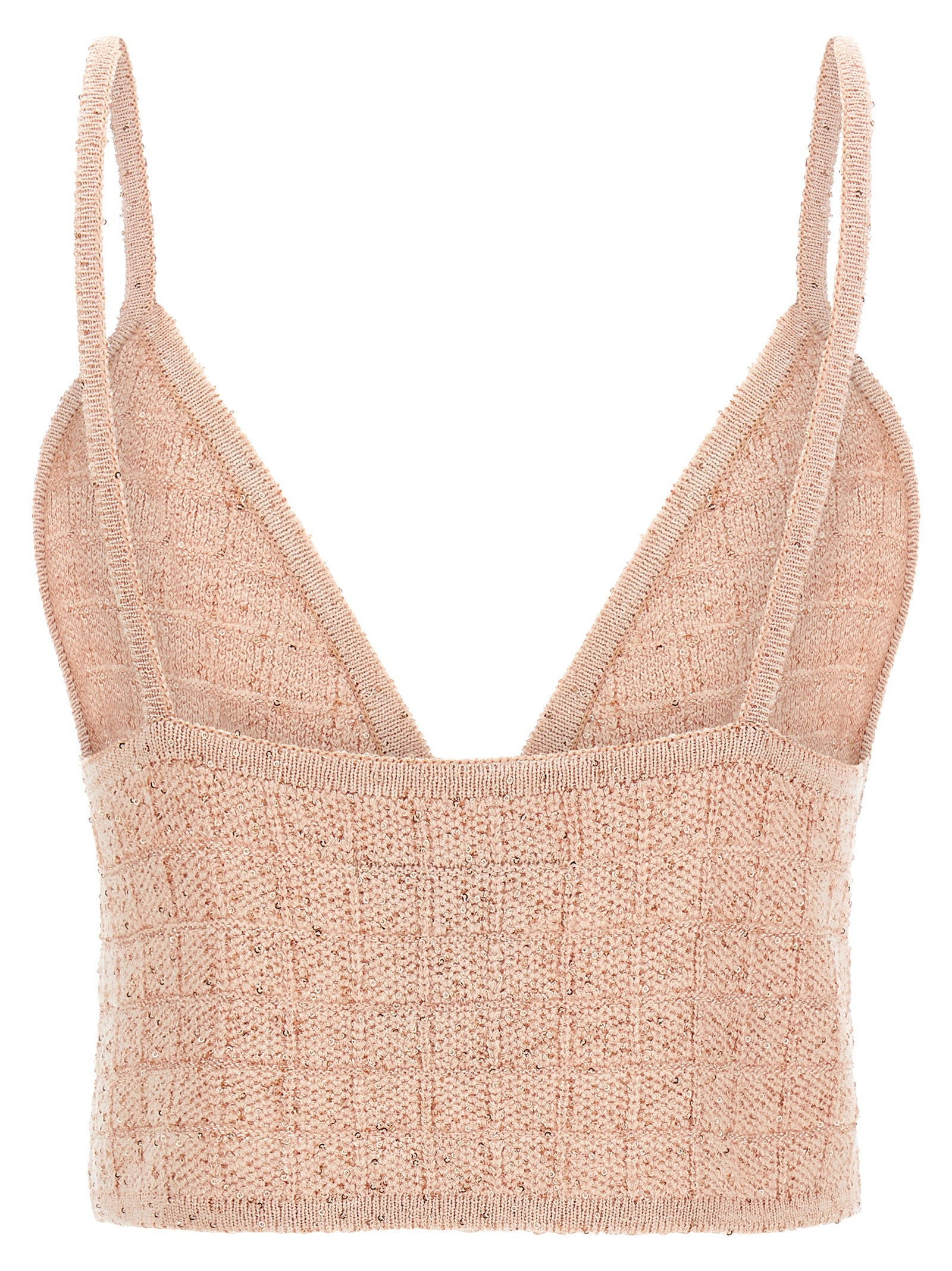 Alessandra Rich Sequin Top