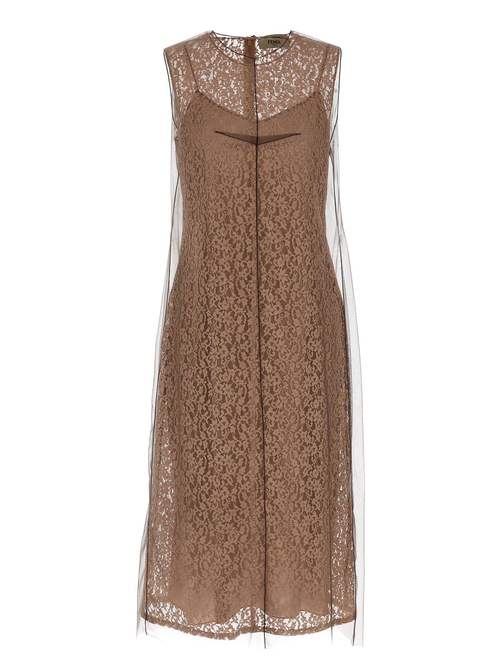 Fendi Floral Lace Dress
