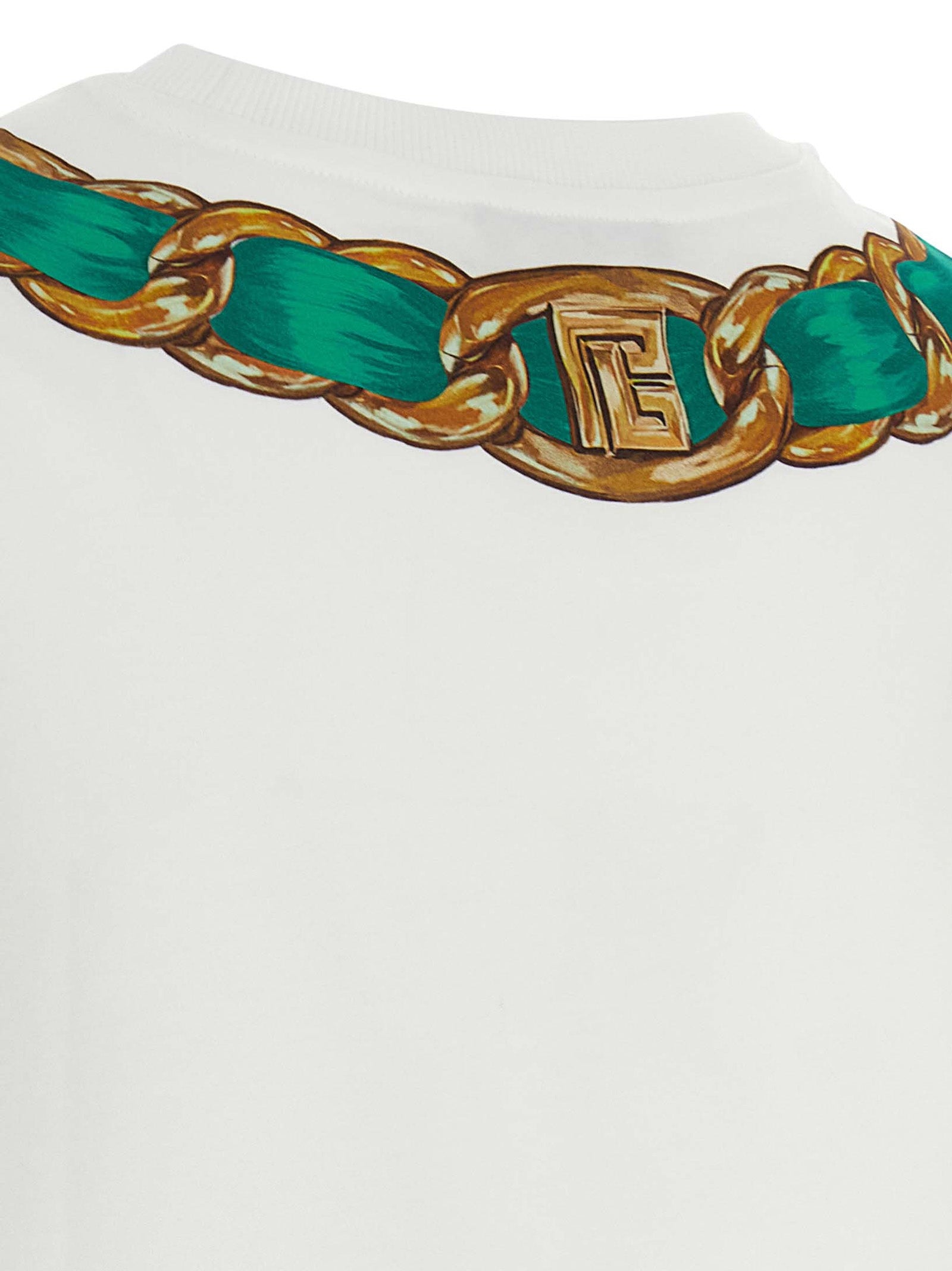 Balmain Foulard Print T-shirt