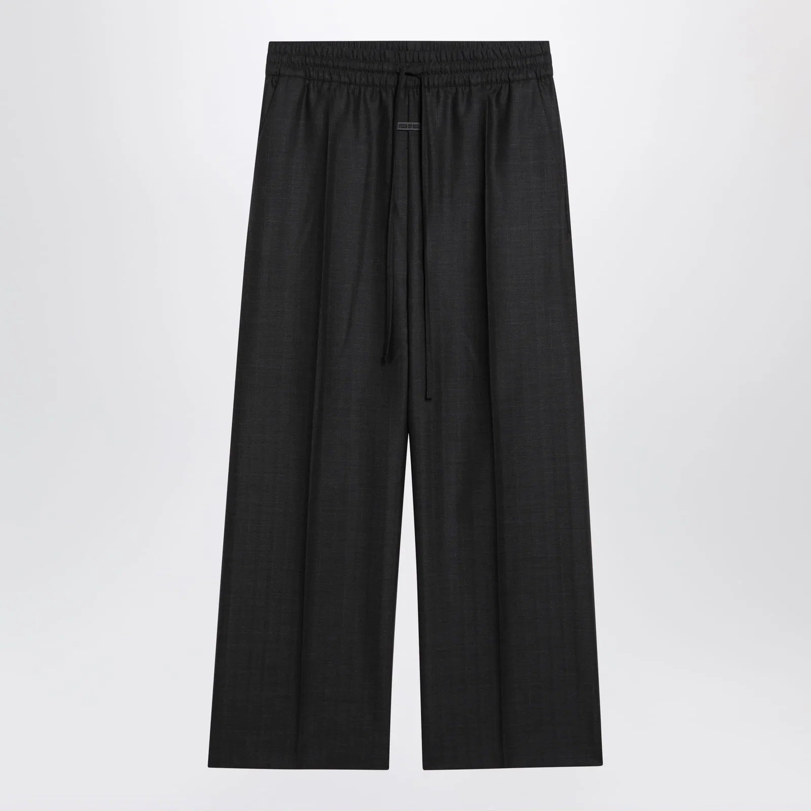 Fear of God Dark grey wide-leg wool trousers