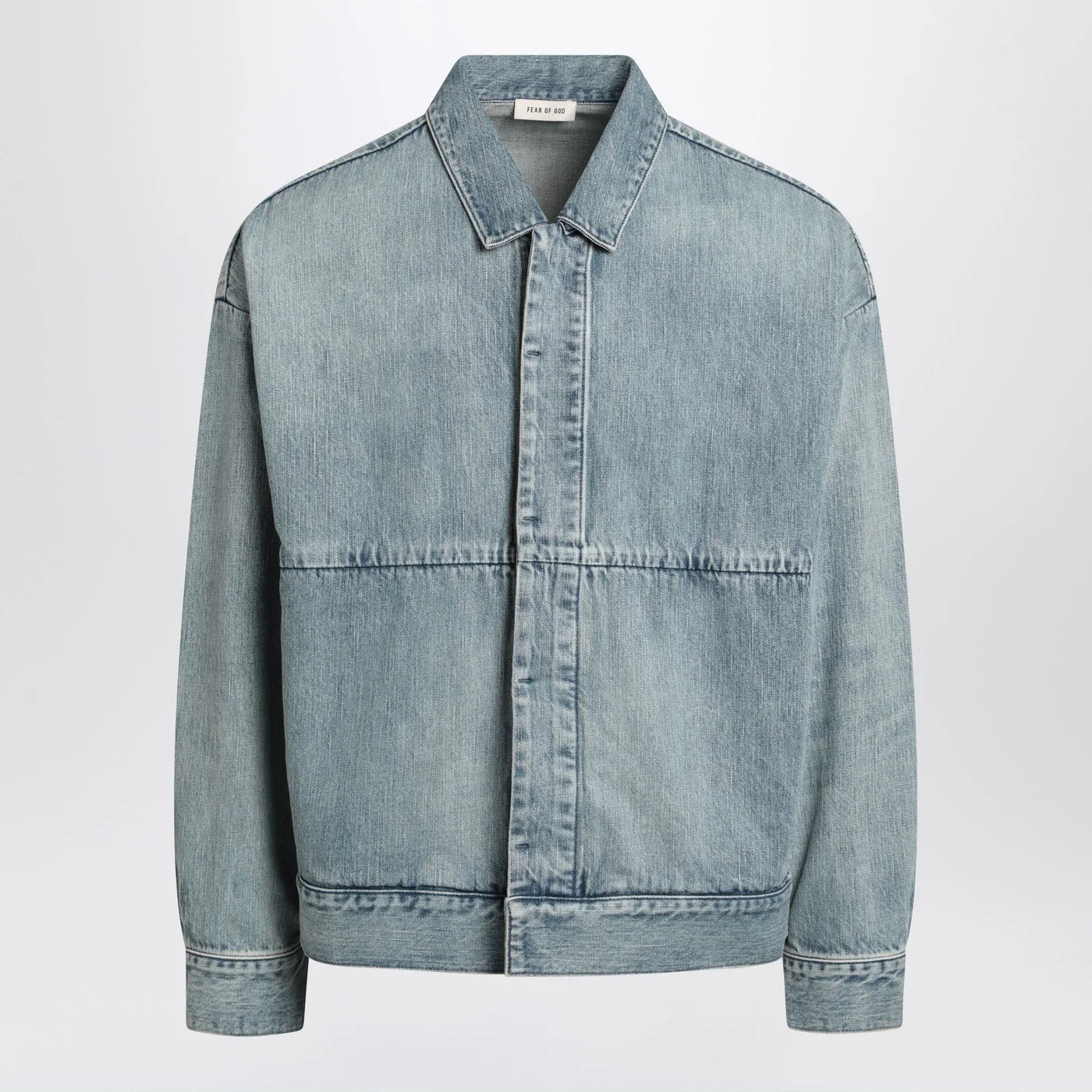 Fear of God Light blue denim Trucker jacket