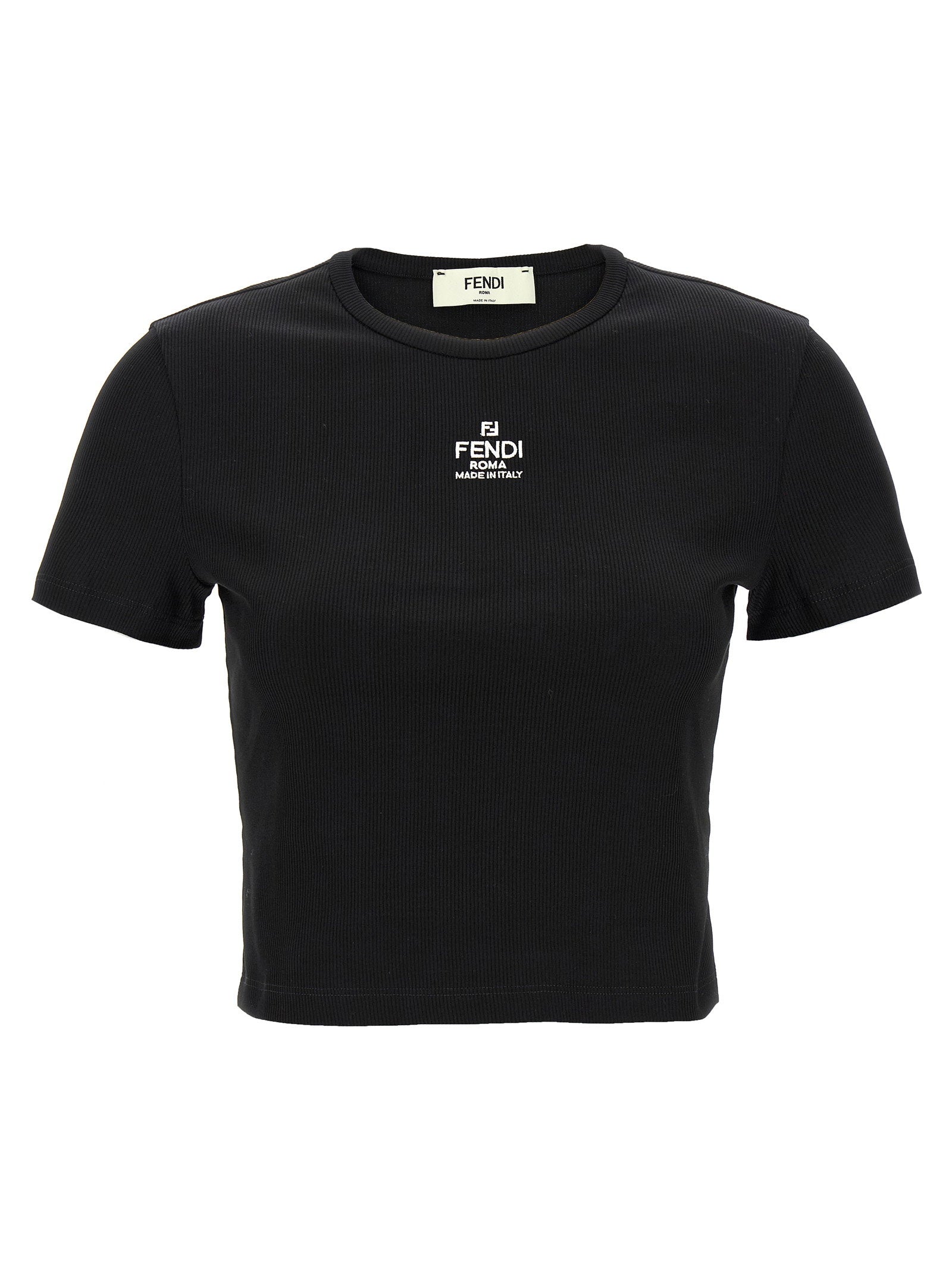 Fendi Cropped T-shirt