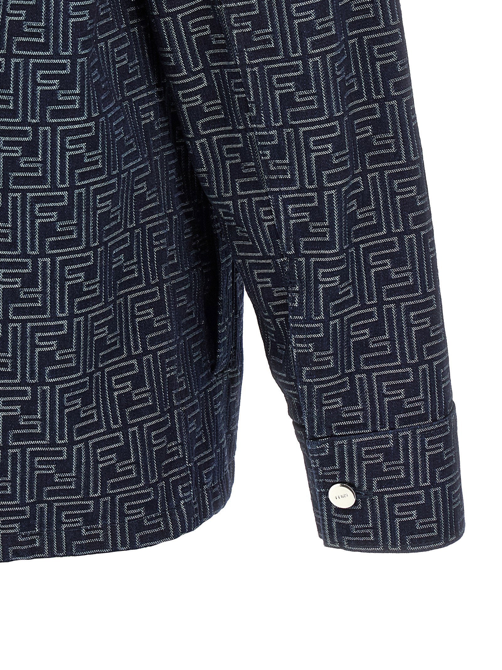 Fendi Overshirt Denim Ff