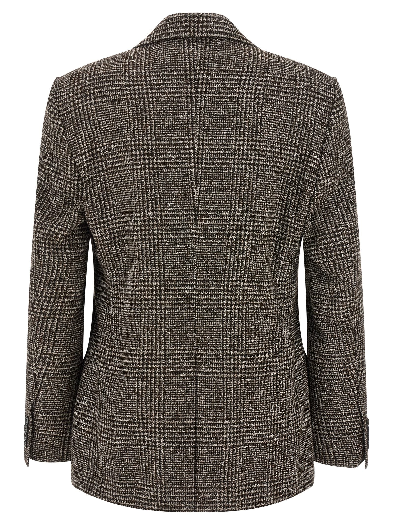 Dolce & Gabbana Prince Of Wales Wool Blazer