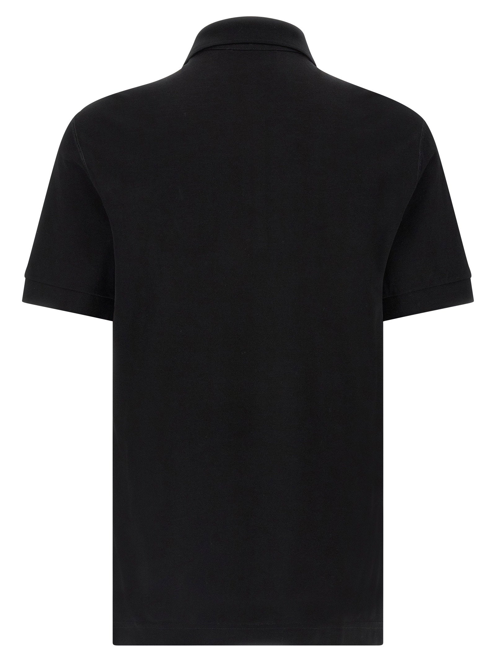 Dolce & Gabbana Logo Plate Polo Shirt