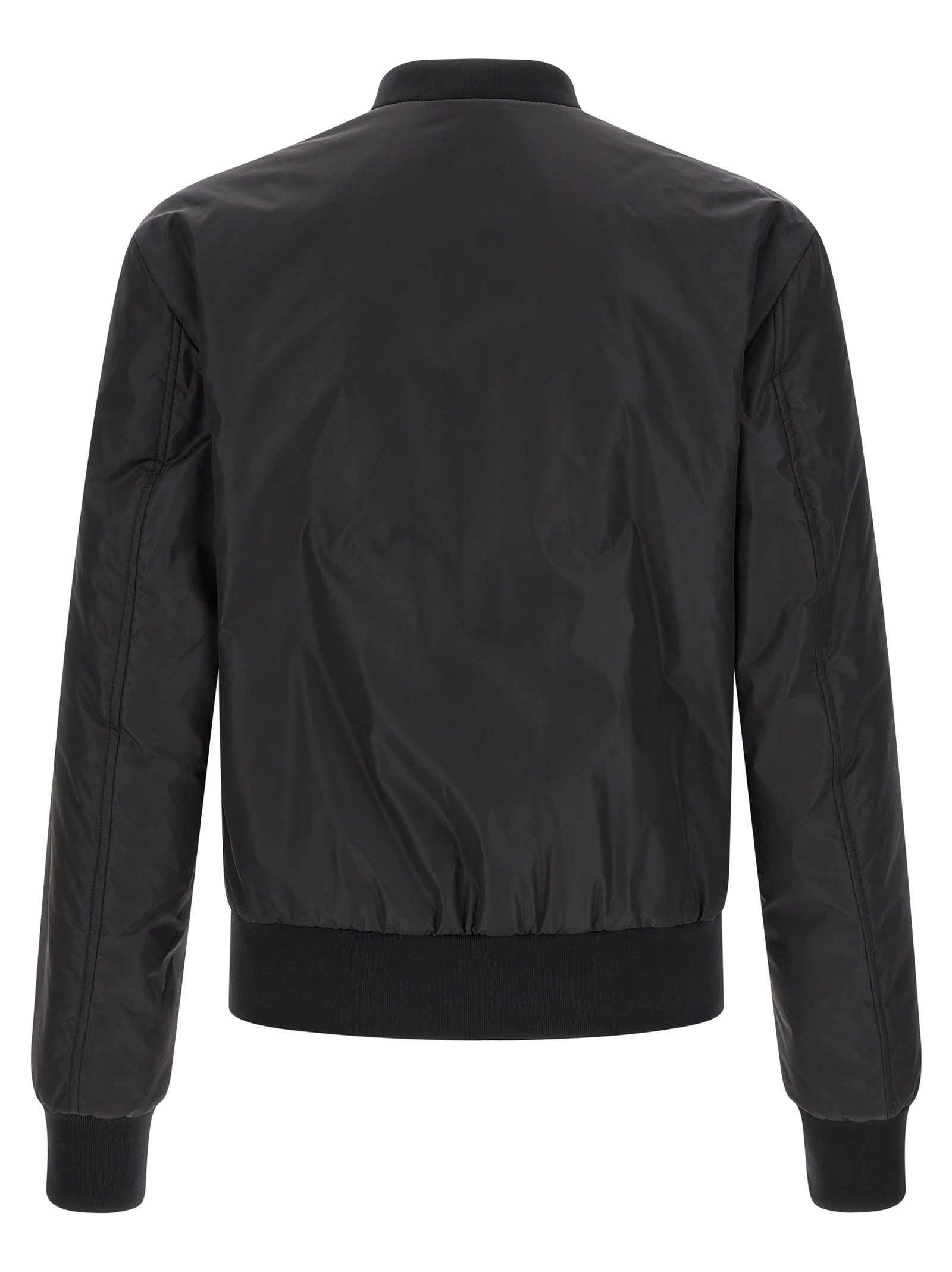 Dolce & Gabbana Logo Plaque Bomber Jacket