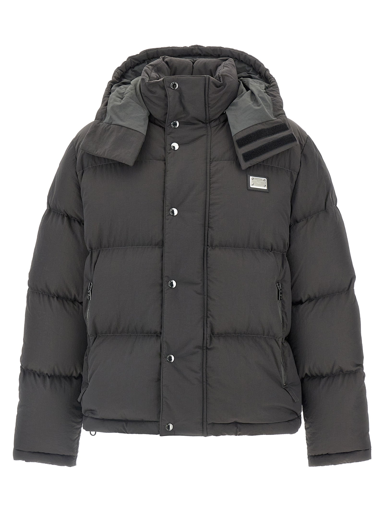 Dolce & Gabbana Logo Patch Down Jacket