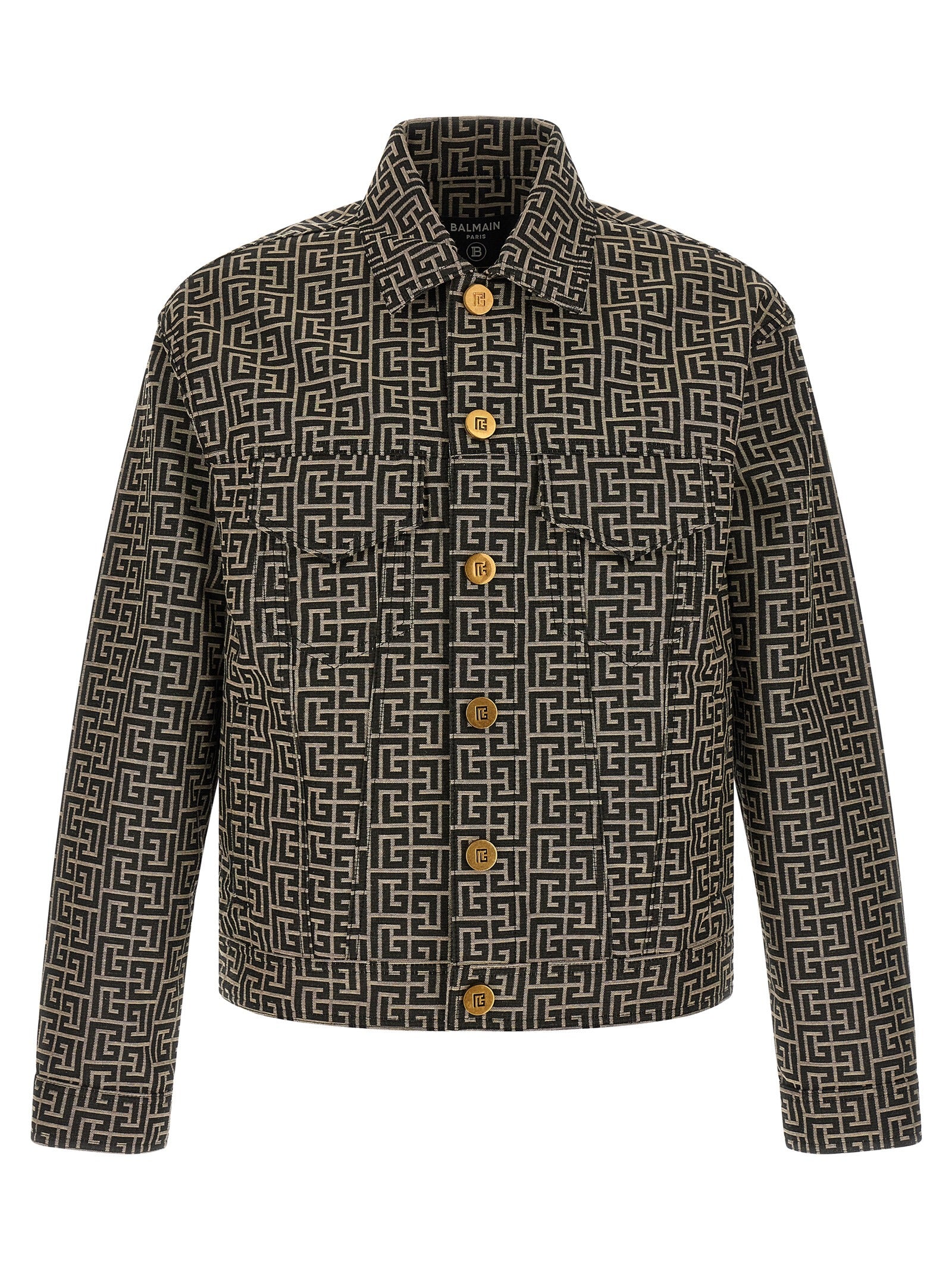 Balmain Jacquard Monogram Jacket