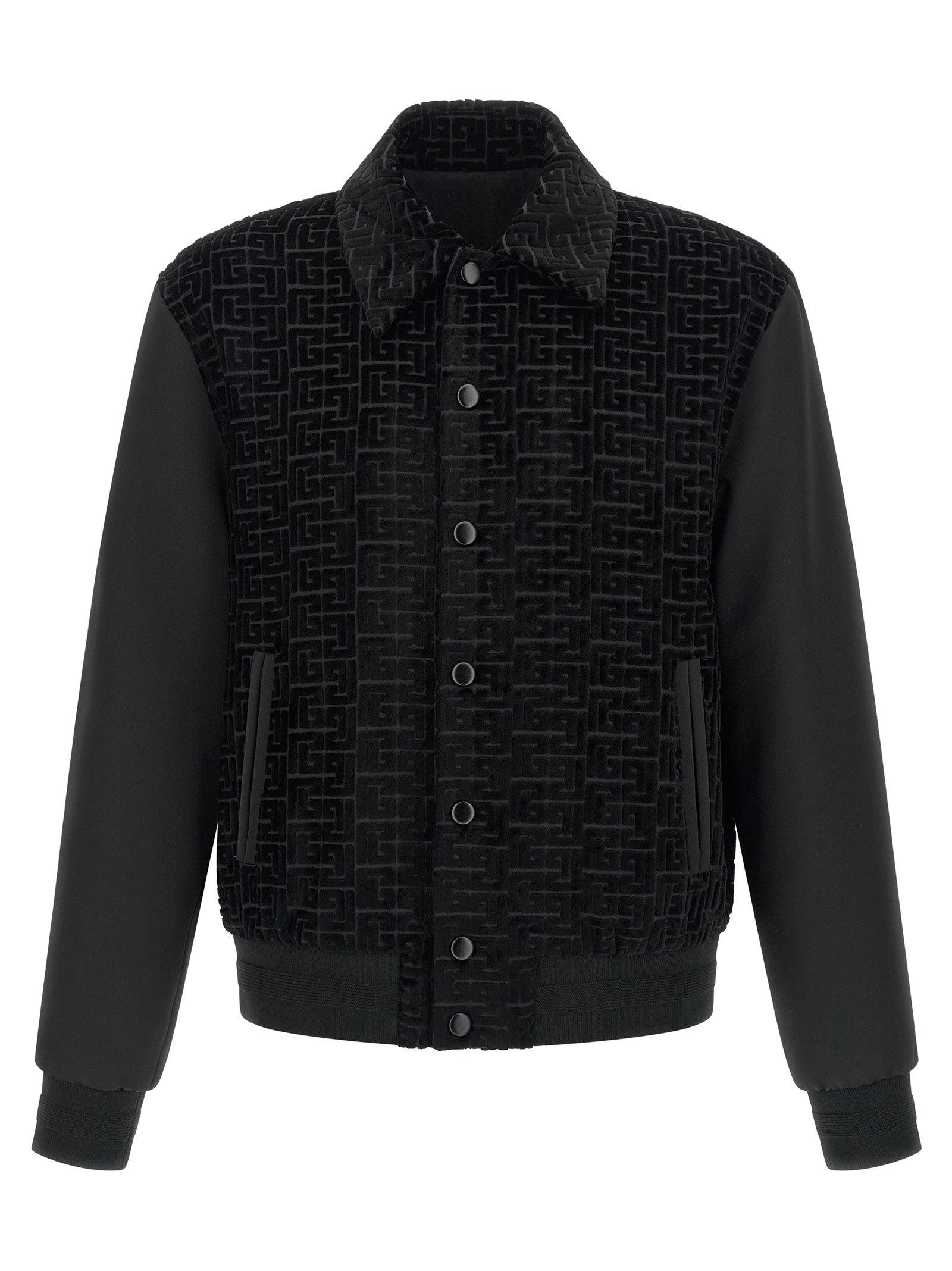 Balmain Velvet Bomber Jacket