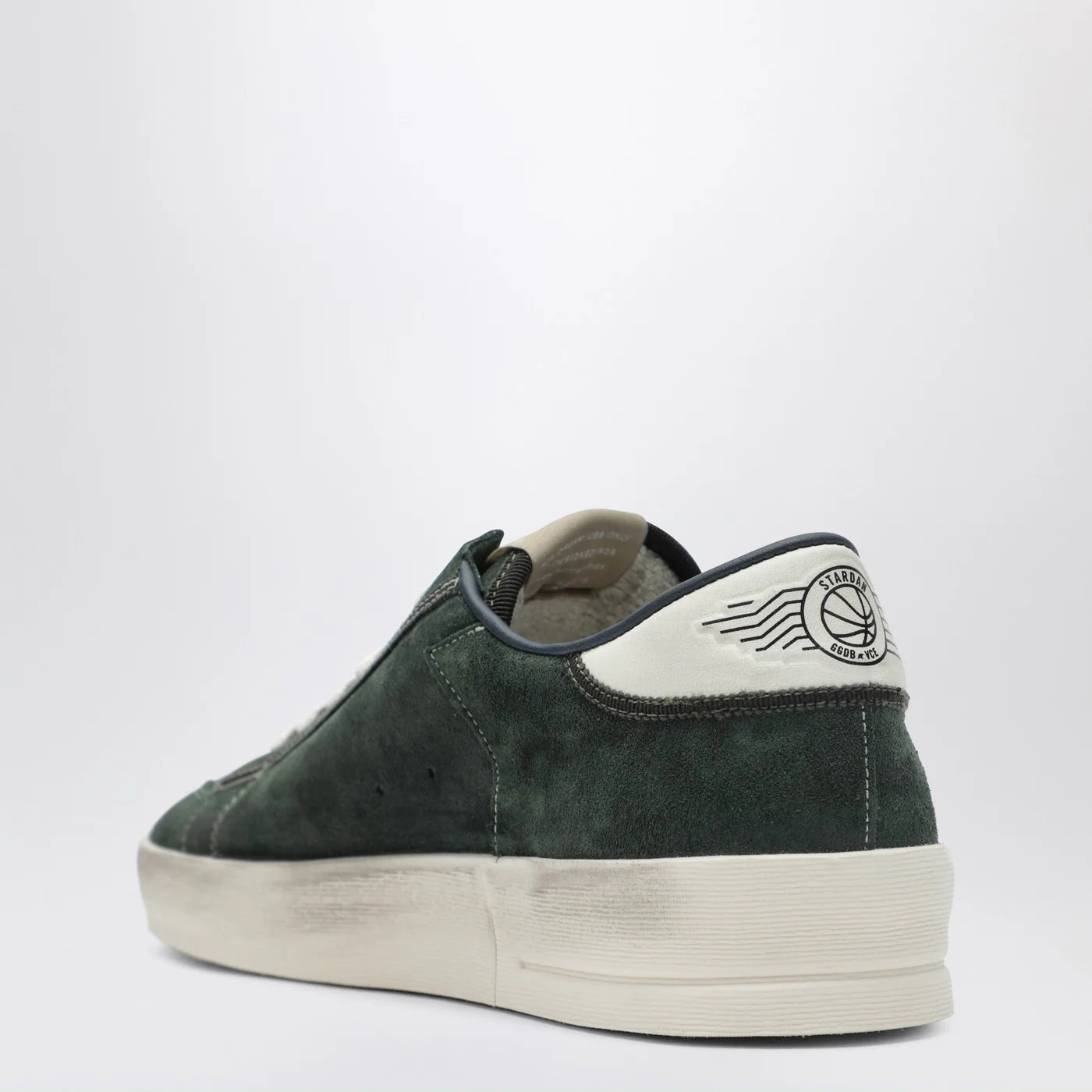 Golden Goose Green and Blue Stardan Sneakers