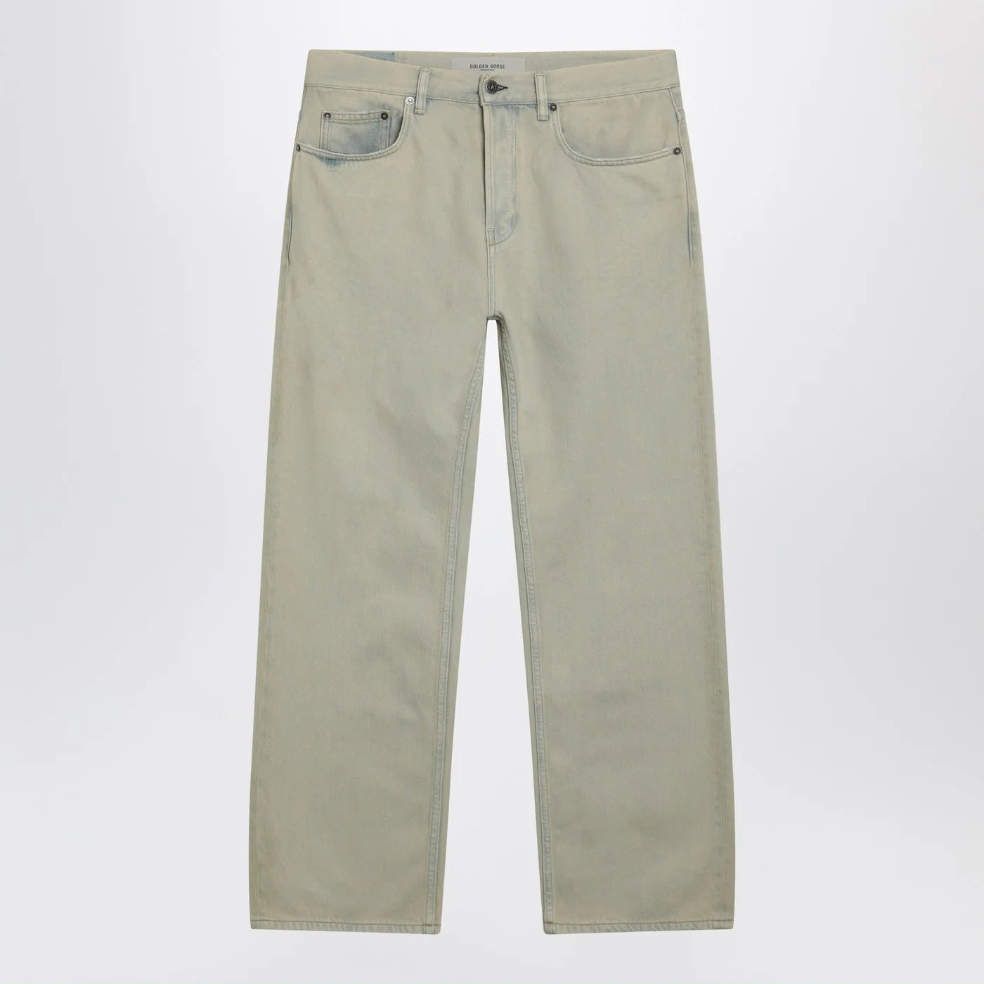 Golden Goose Light Sand denim trousers