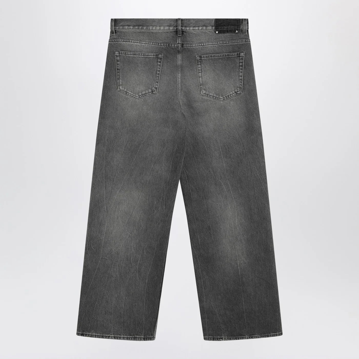 Golden Goose Wide grey washed jeans