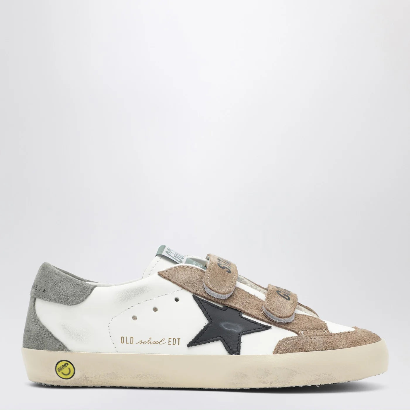Golden Goose White/brown/black Old School trainers