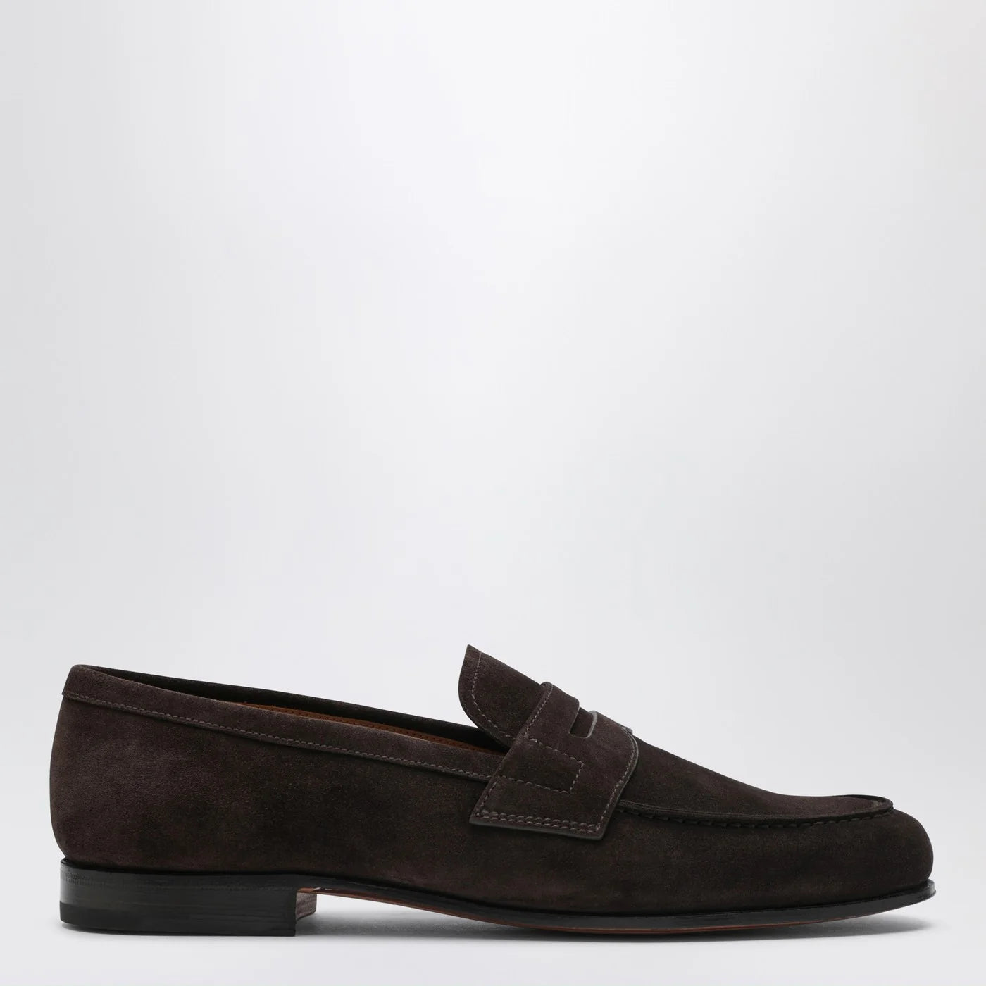 Church's Brown Heswall suede leather loafers