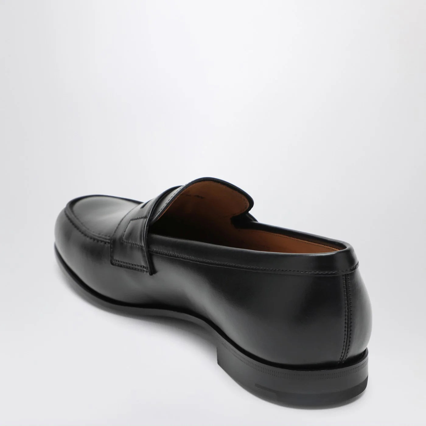 Church's Black leather Heswall loafers