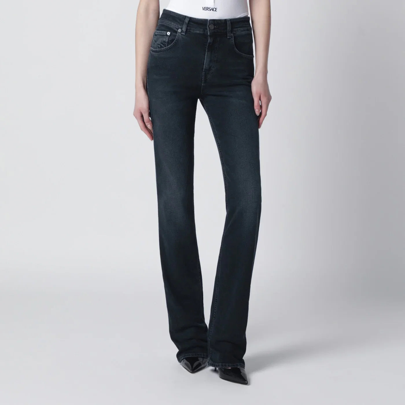 HAIKURE Vicky jeans in Black Moon