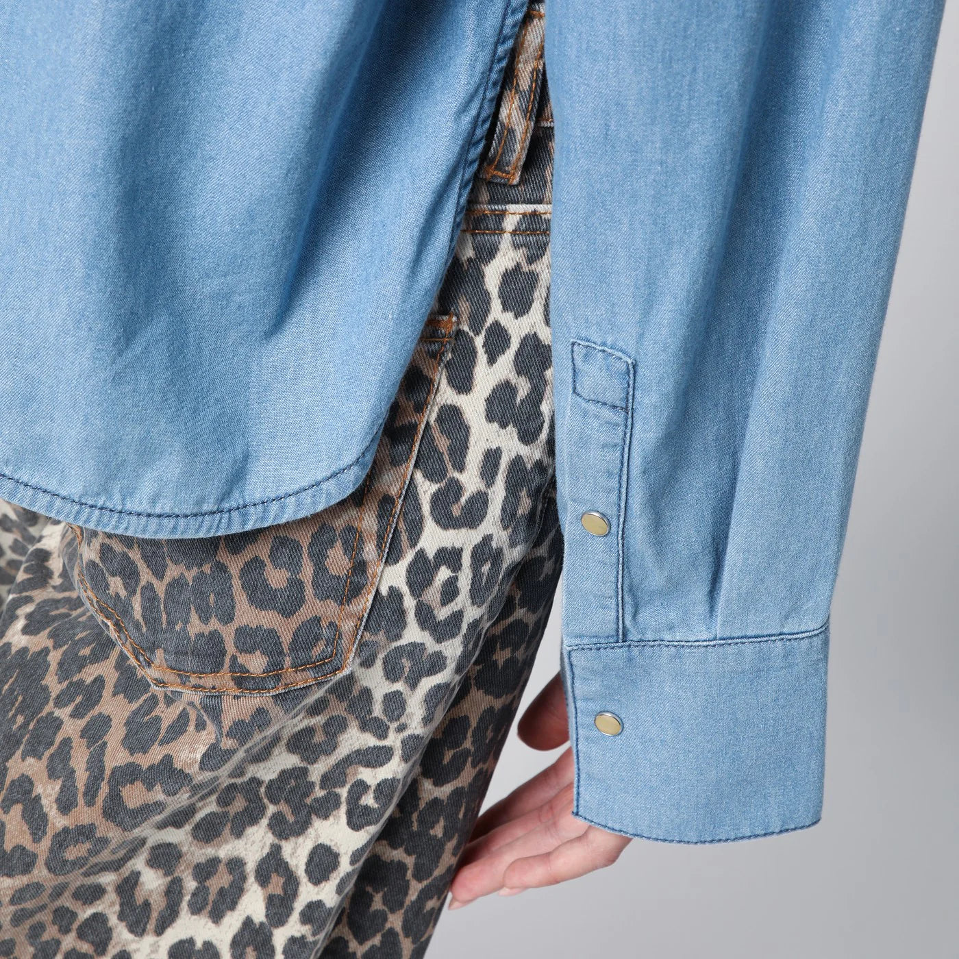 HALFBOY Blue denim shirt