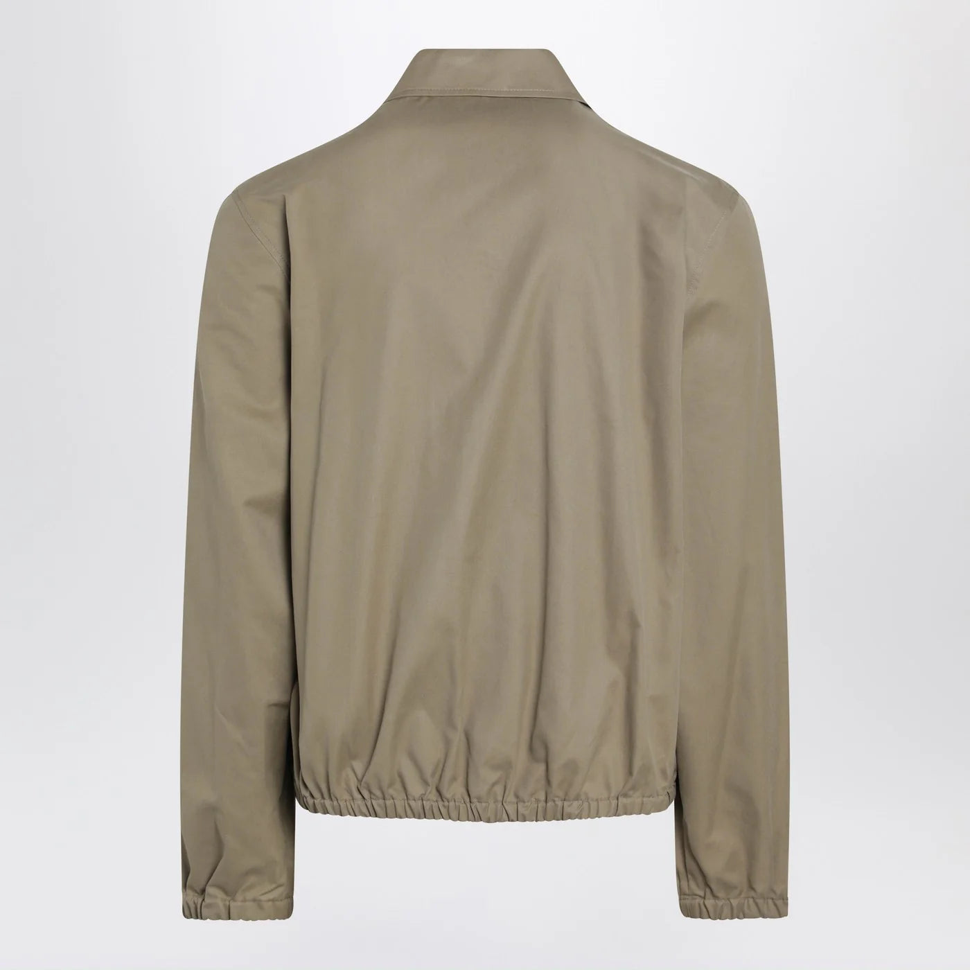 Ami Paris Beige Ami De Coeur zip-up jacket