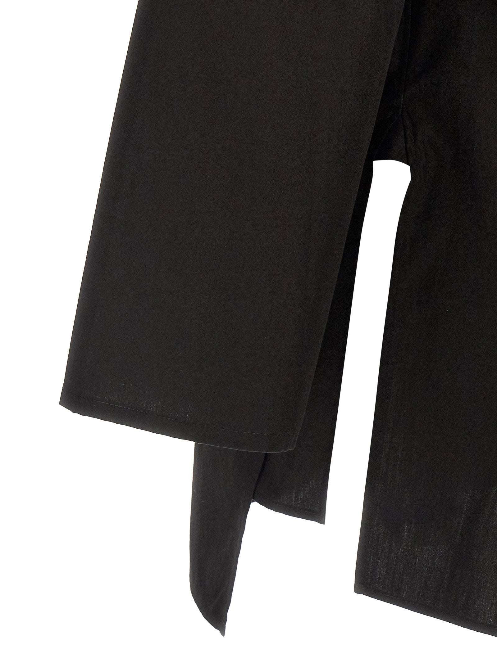 Yohji Yamamoto Collar Gather Double B Shirt