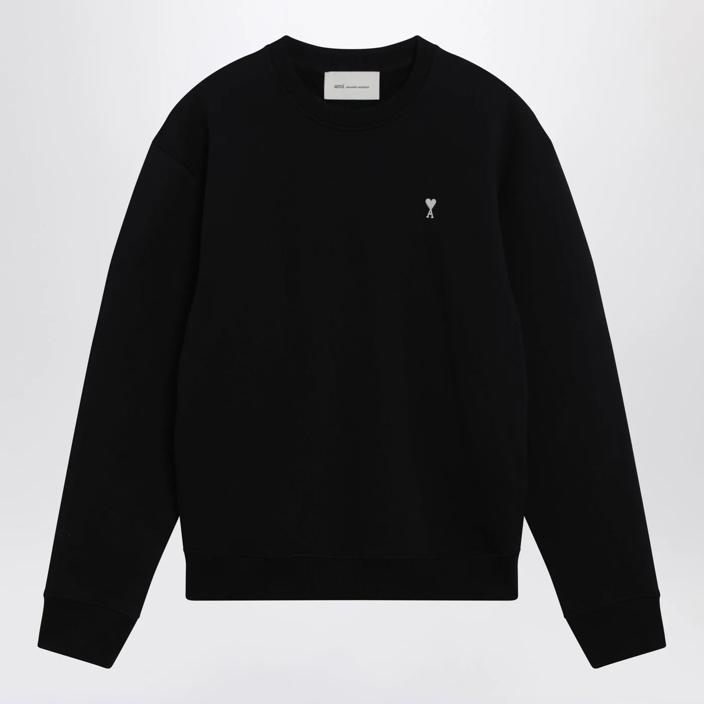 Ami Paris Ami De Coeur black sweatshirt