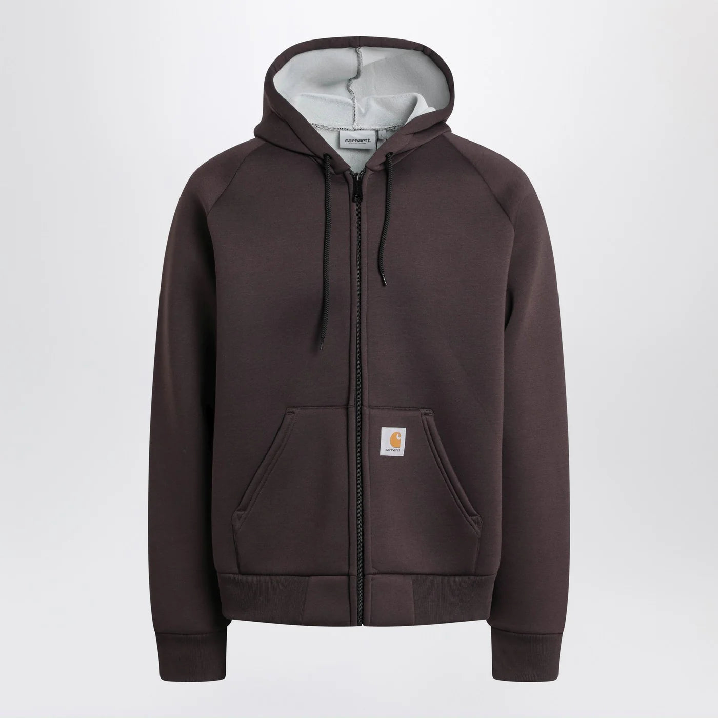 Carhartt WIP Car-Lux hooded jacket Palisander/Grey