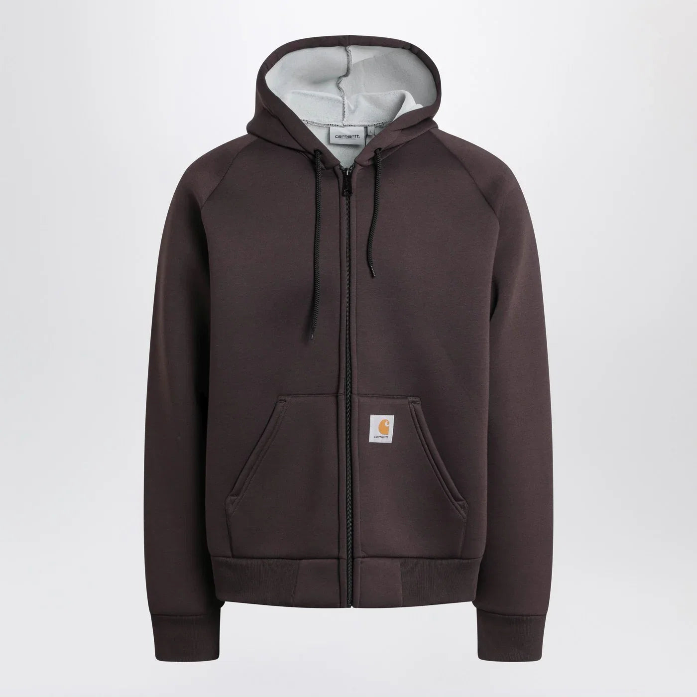Carhartt WIP Car-Lux hooded jacket Palisander/Grey