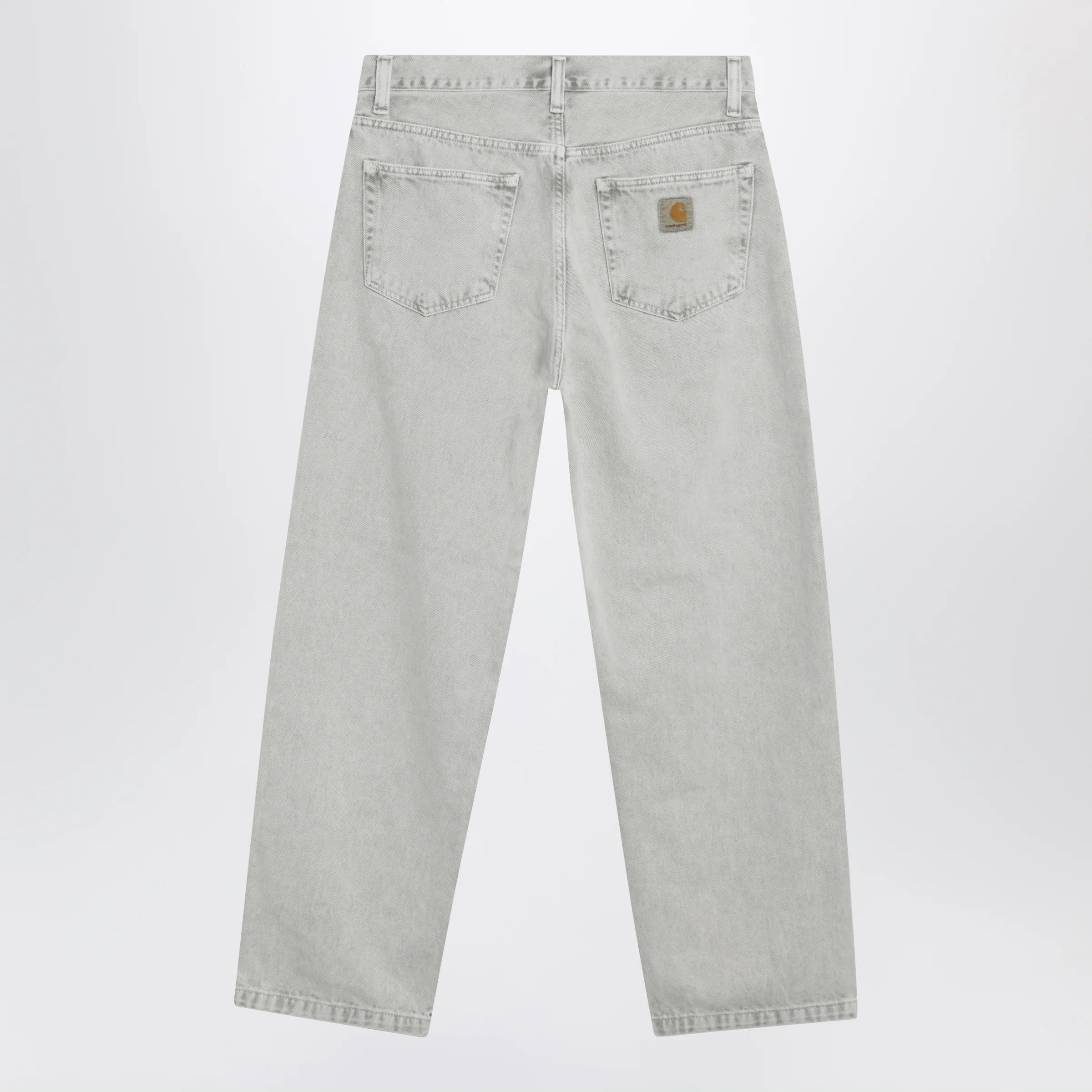 Carhartt WIP Landon stone-washed denim pants in white