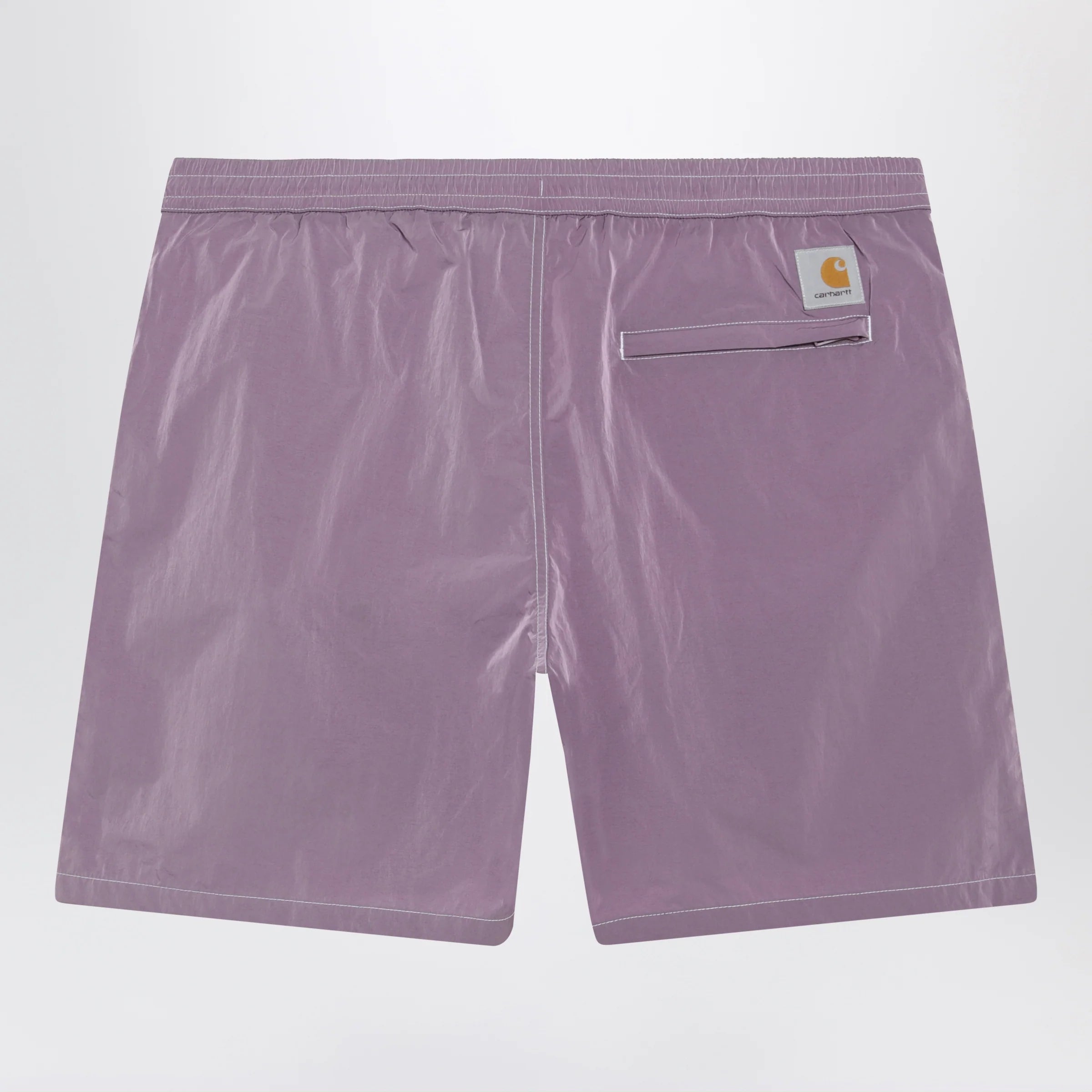 Carhartt WIP Canby swim trunks in nylon taffeta purple