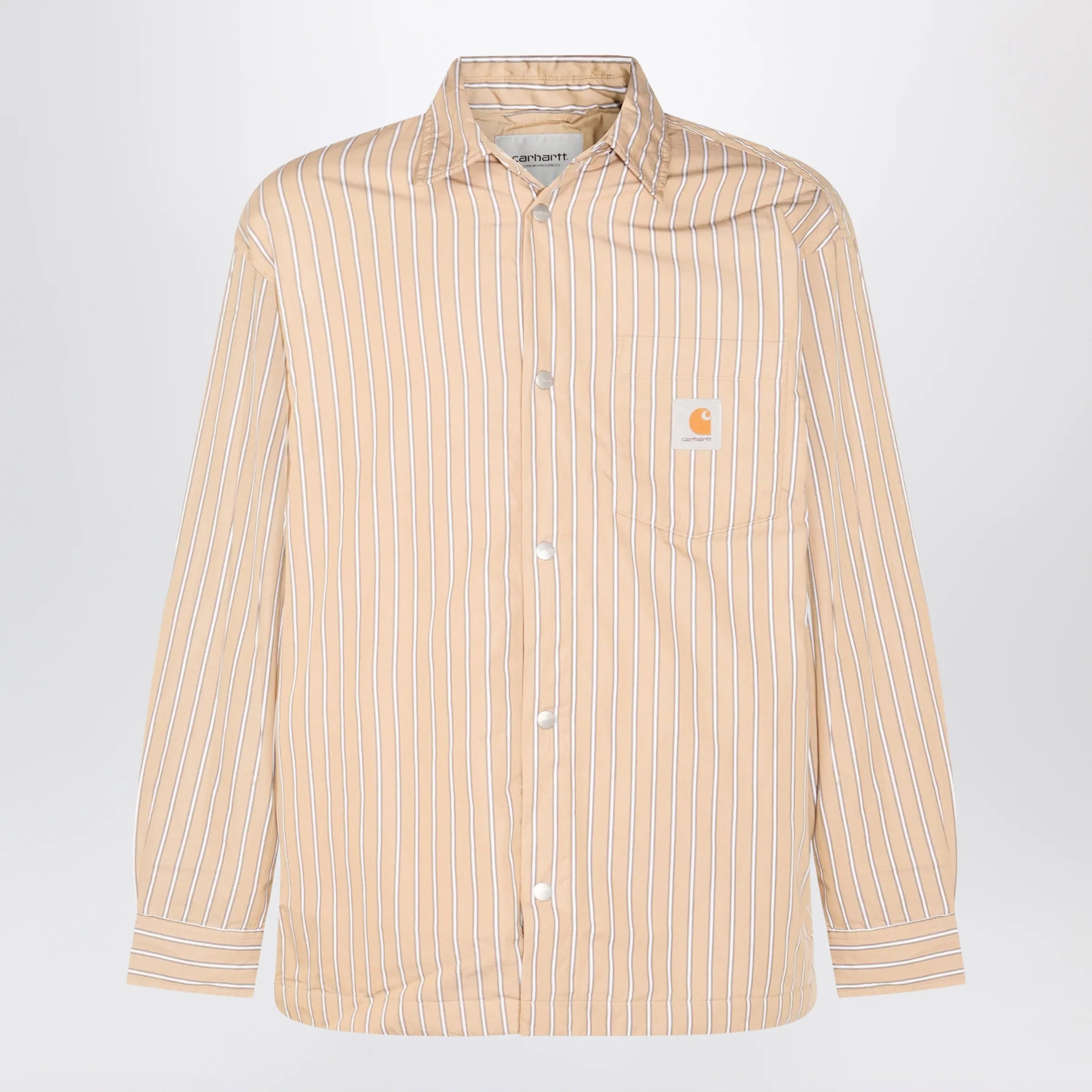 Carhartt WIP Grimsby Shirt Jac Dusty Brown