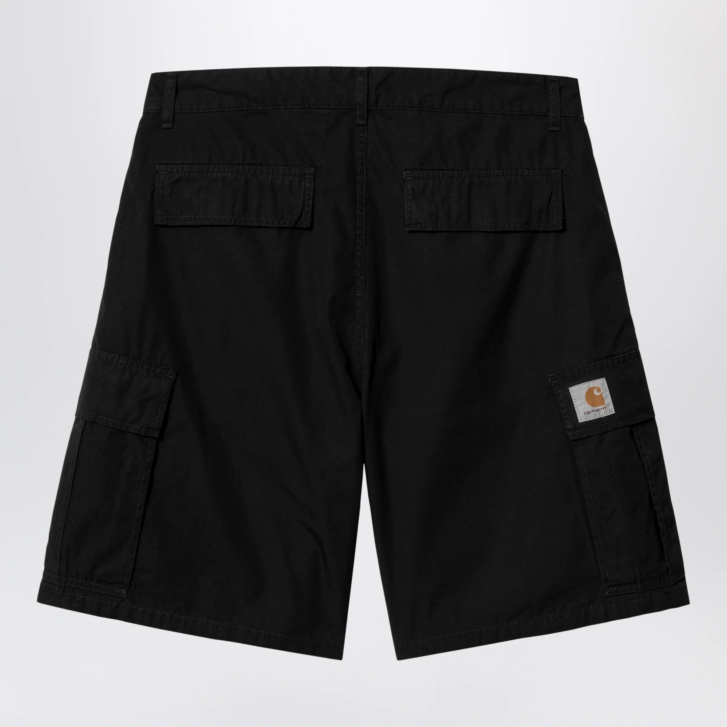 Carhartt WIP Cole Cargo Shorts Black/Garment dyed