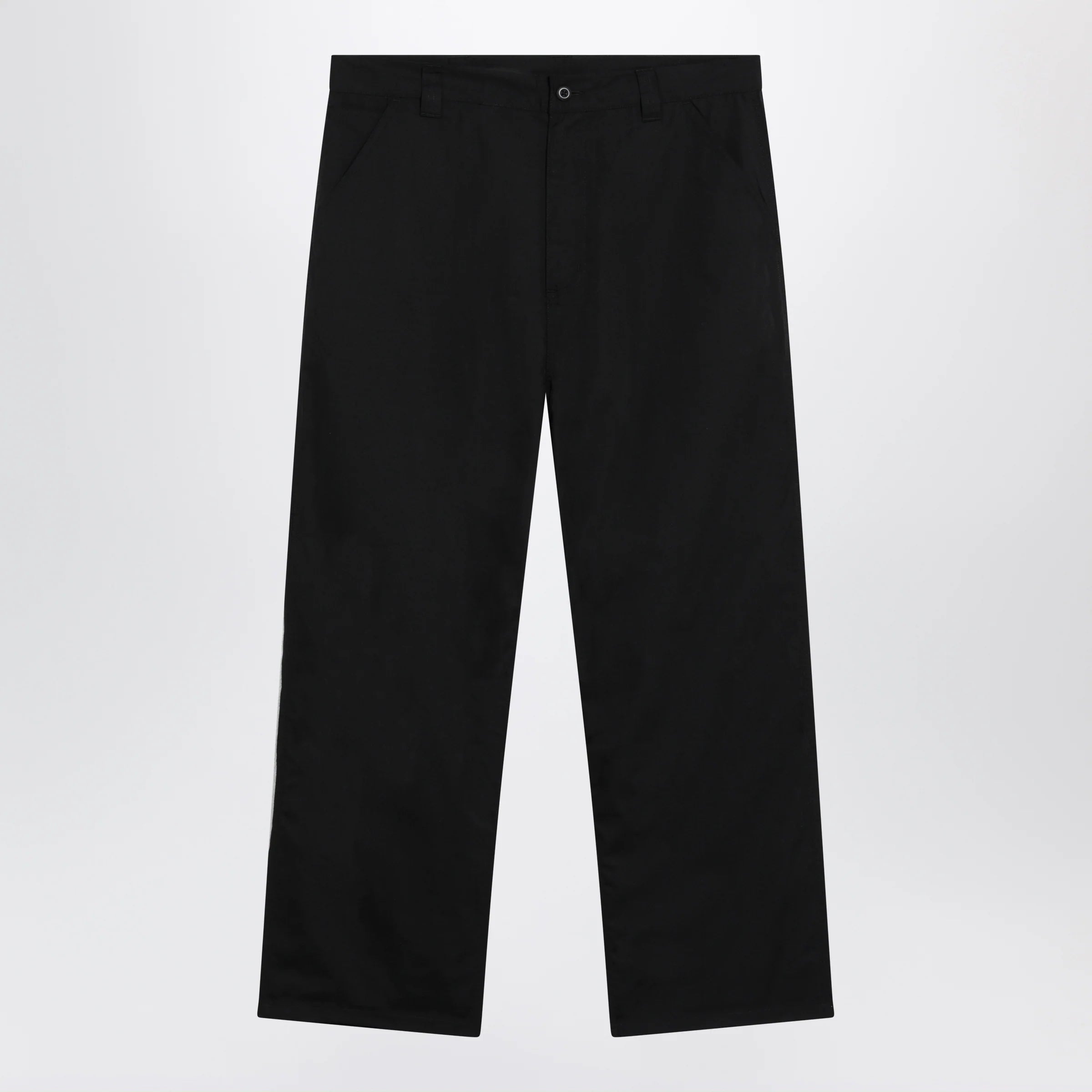 Carhartt WIP Postal Single Knee work pants in poly-cotton black