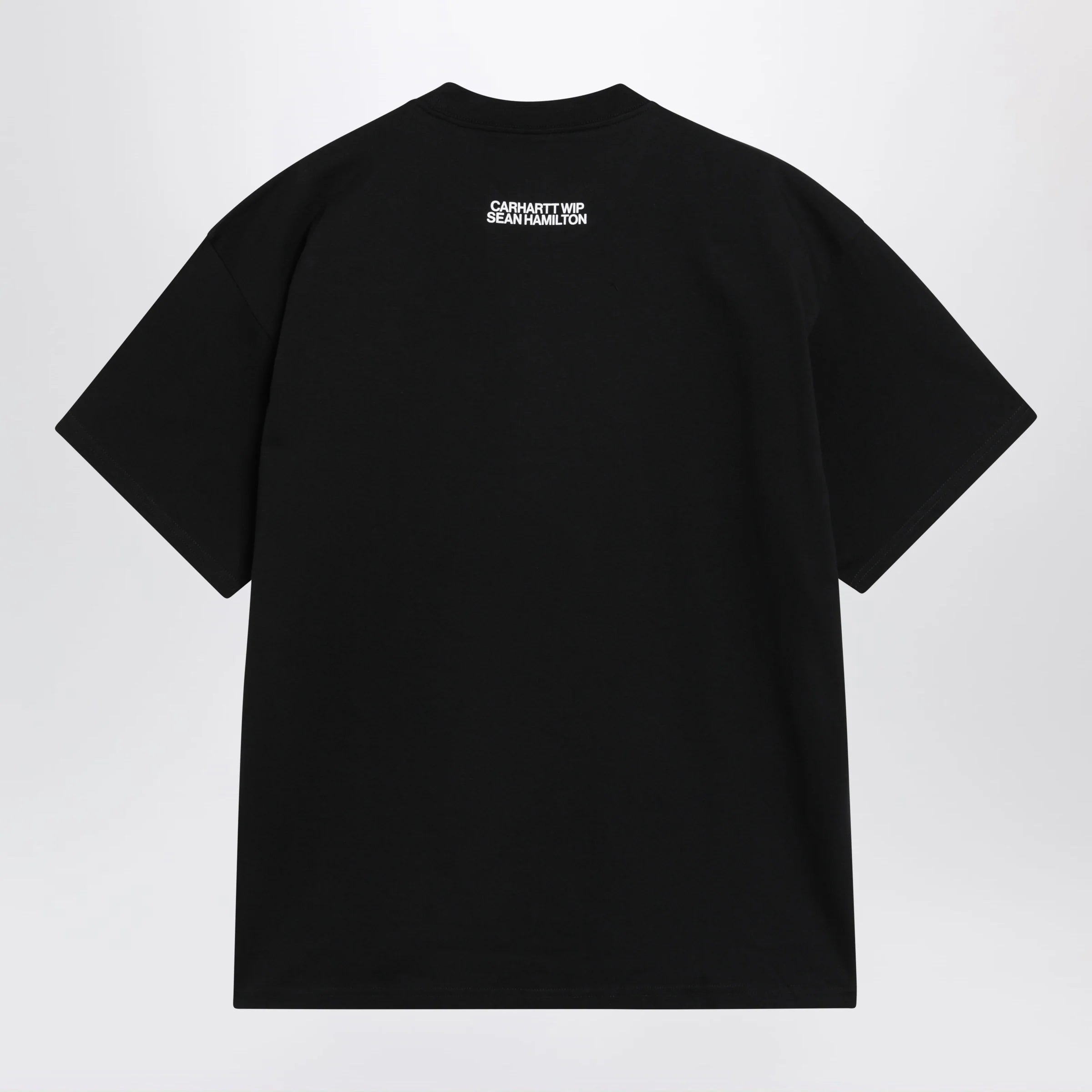Carhartt WIP S/S Sean Hamilton 02 crewneck T-shirt in organic cotton, black