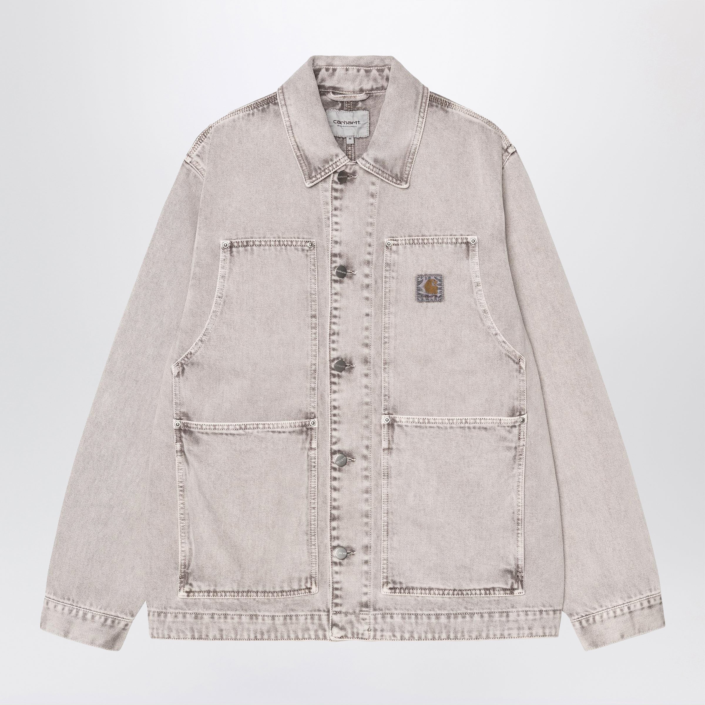 Carhartt WIP OG Double Front Jacke Shale/Chalk wash