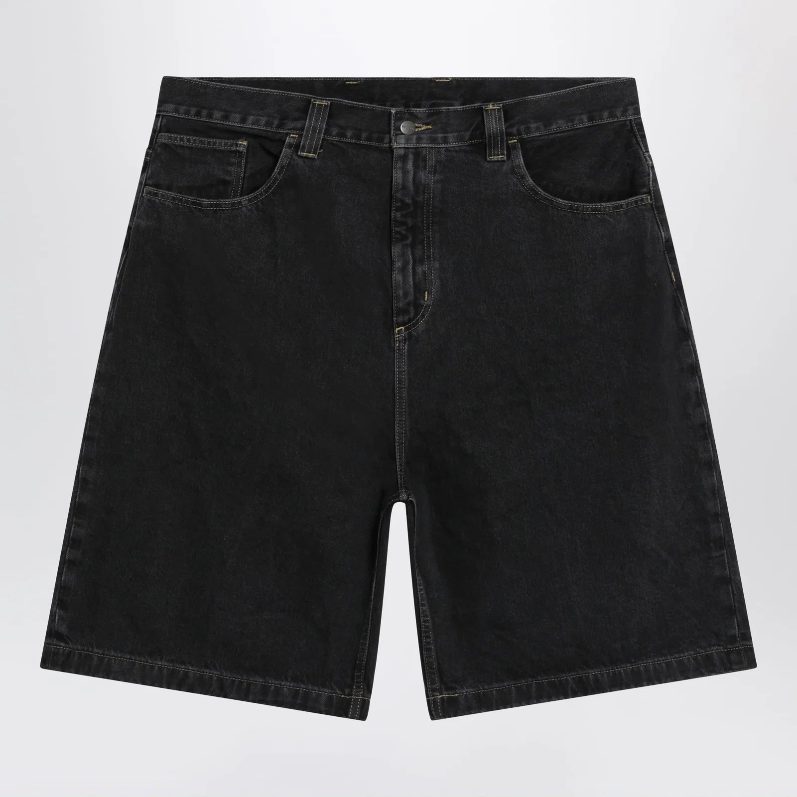 Carhartt WIP Brandon loose-fit low-rise denim shorts in black