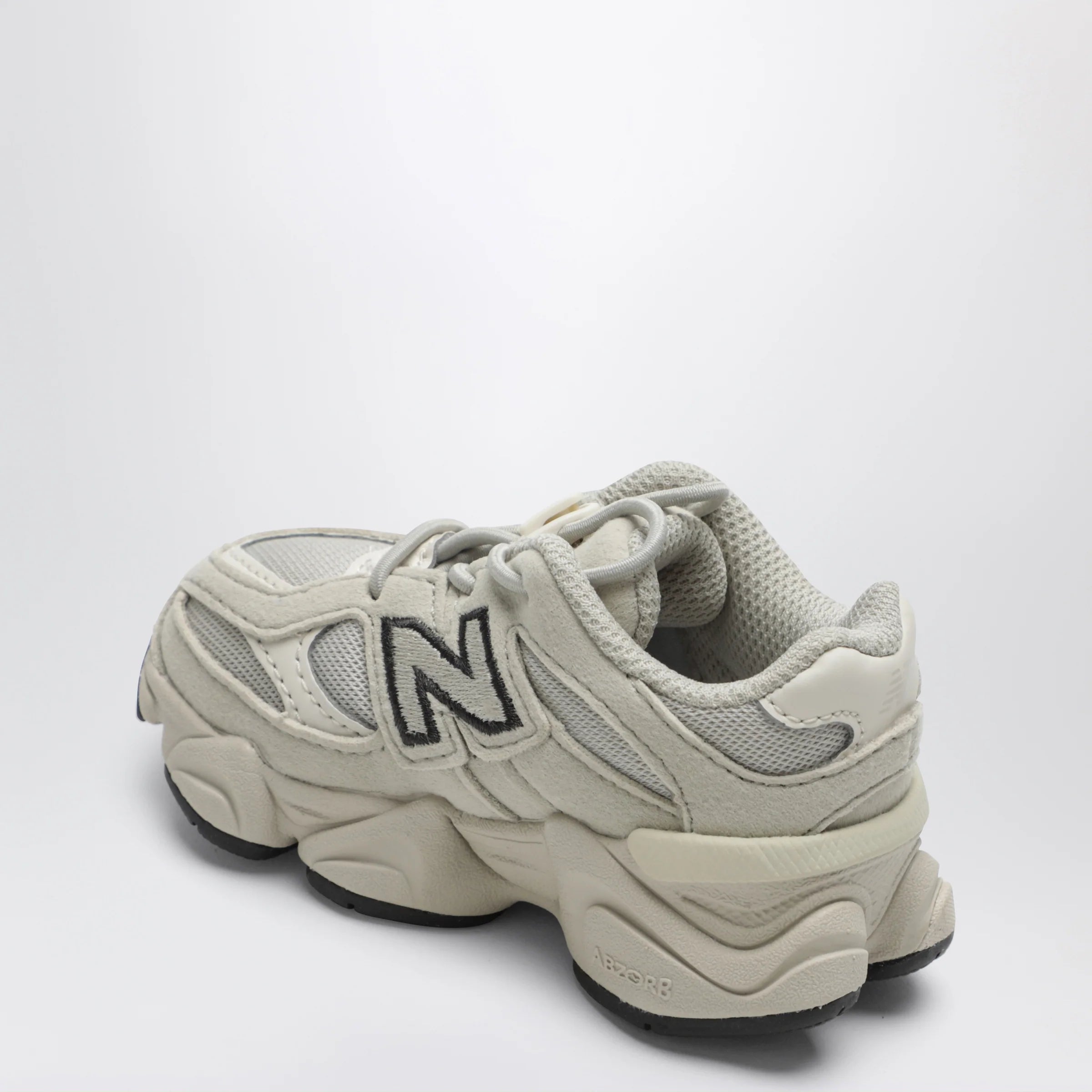 New Balance 9060 Shipyard/Linen sneakers in mesh and suede
