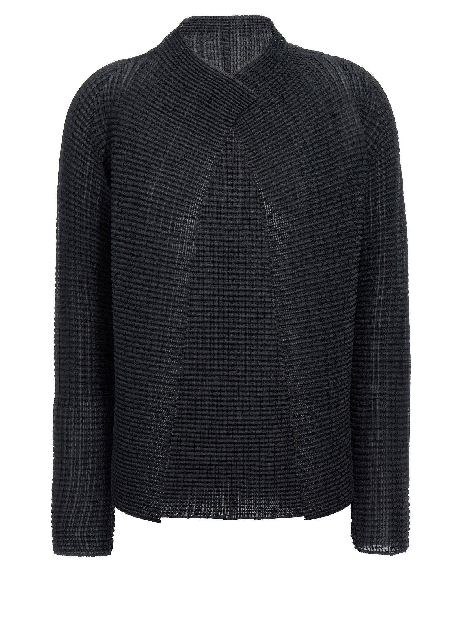 Issey Miyake Wooly Pleats Cardigan