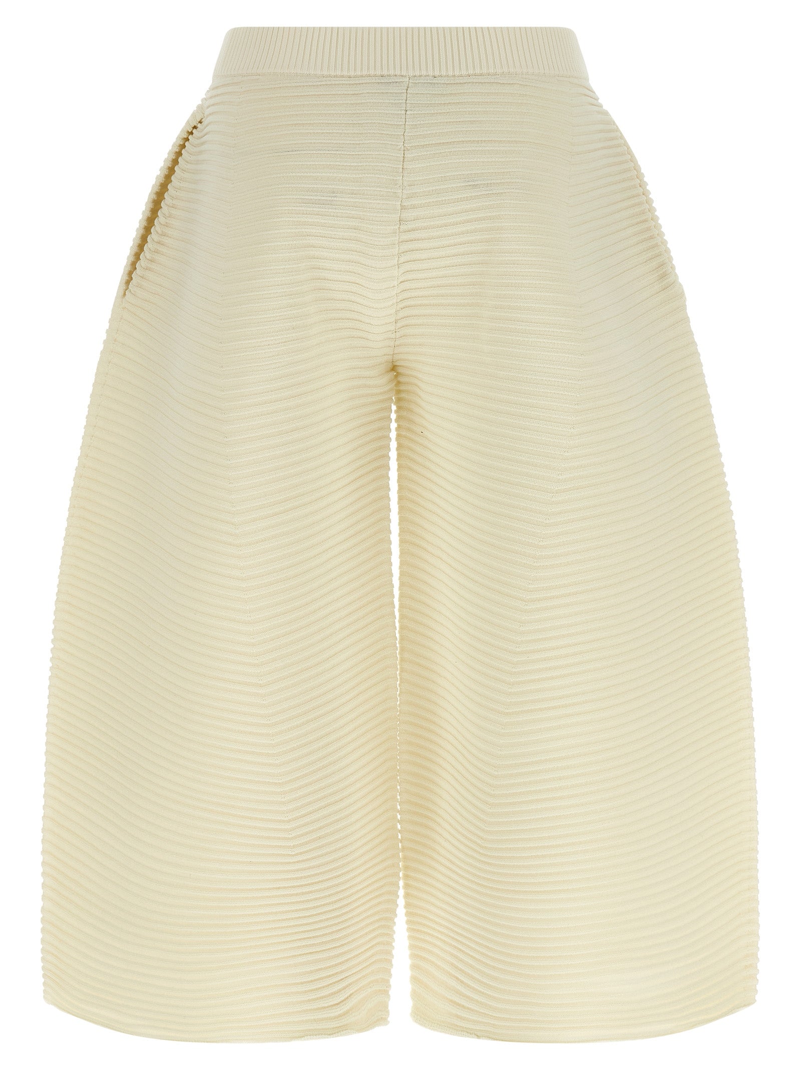 Issey Miyake Corrugated Knit Pants